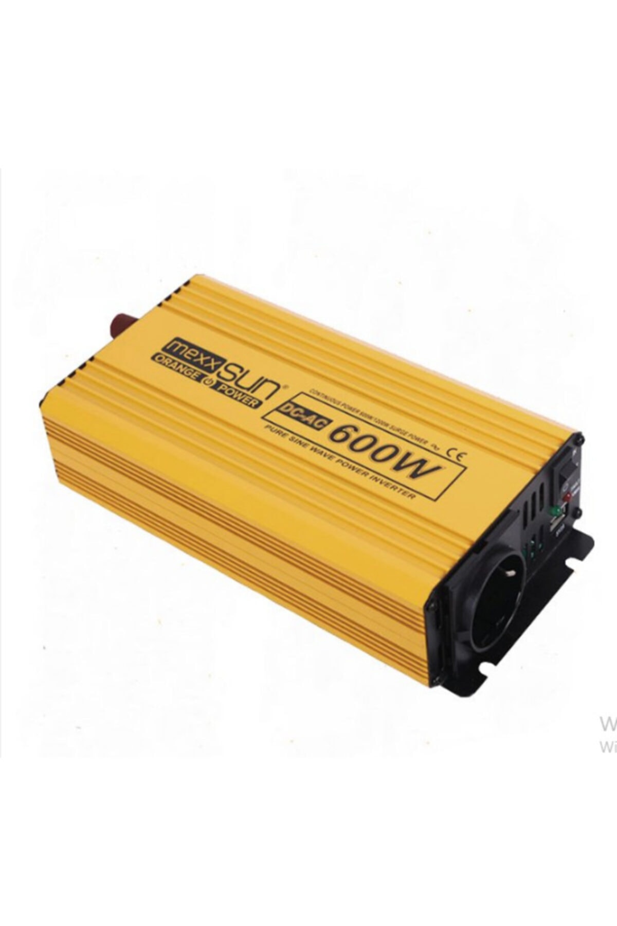 MEXXSUN 600 W Watt 12 V / 220 V Tam Sinüs Inverter Çevirici