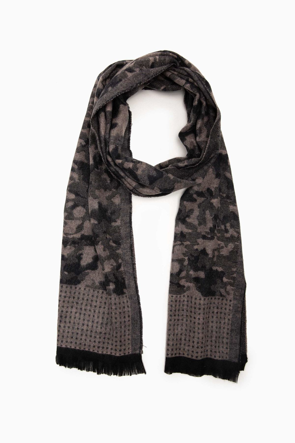 Pierre Cardin Lacıvert Erkek Atkı & Bere Takımı G021KS067.VIS.KAMUFLAJ-K8