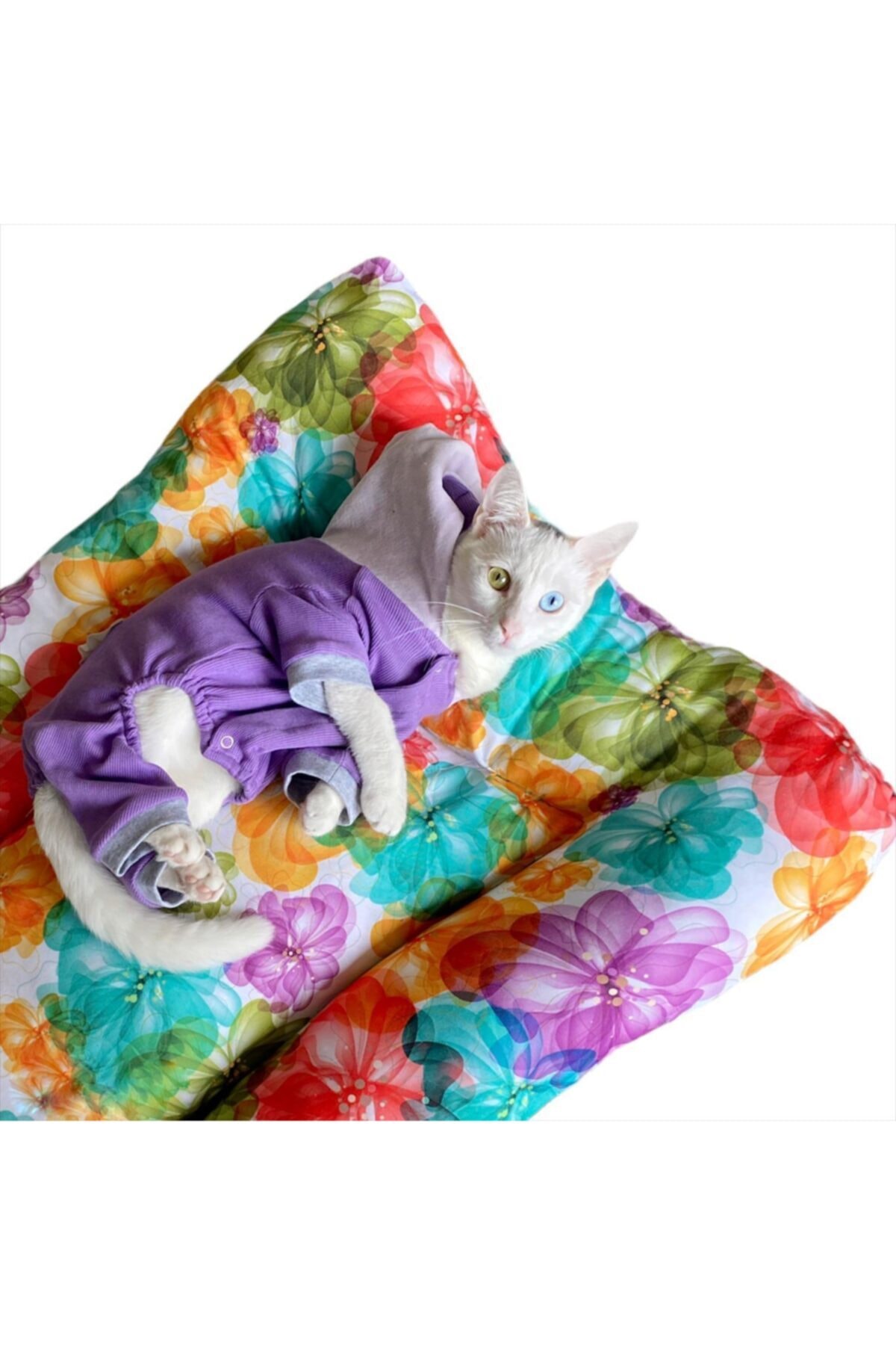 Kemique Poofy Garden Xlarge Kedi Minderi Kedi Yatağı