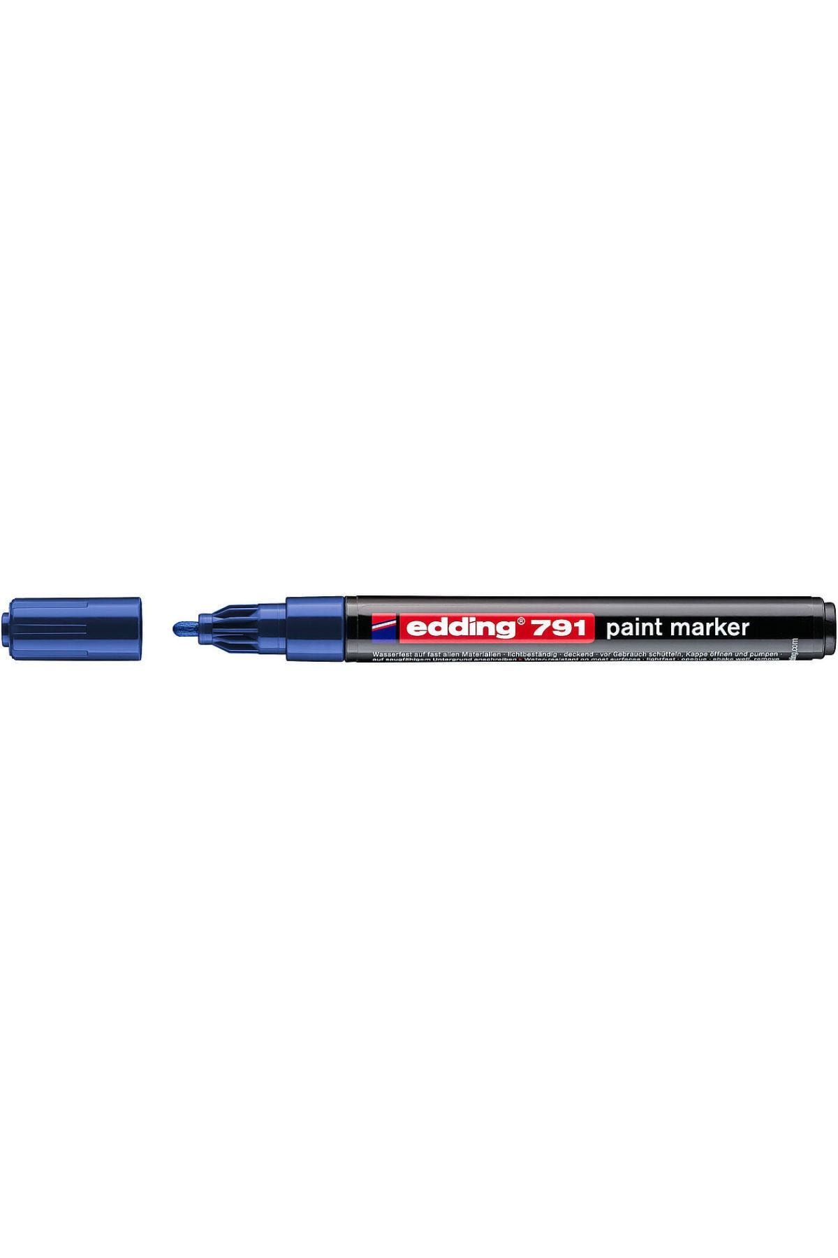 Edding 791 Tam Örtücü Boya Kalemi-mavi