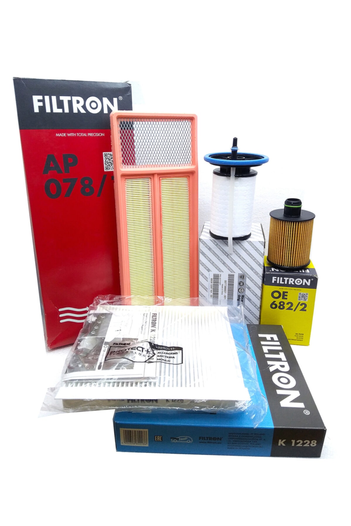 Filtron Fiat Egea 1.3 Multijet Euro 5 Filtre Bakım Seti