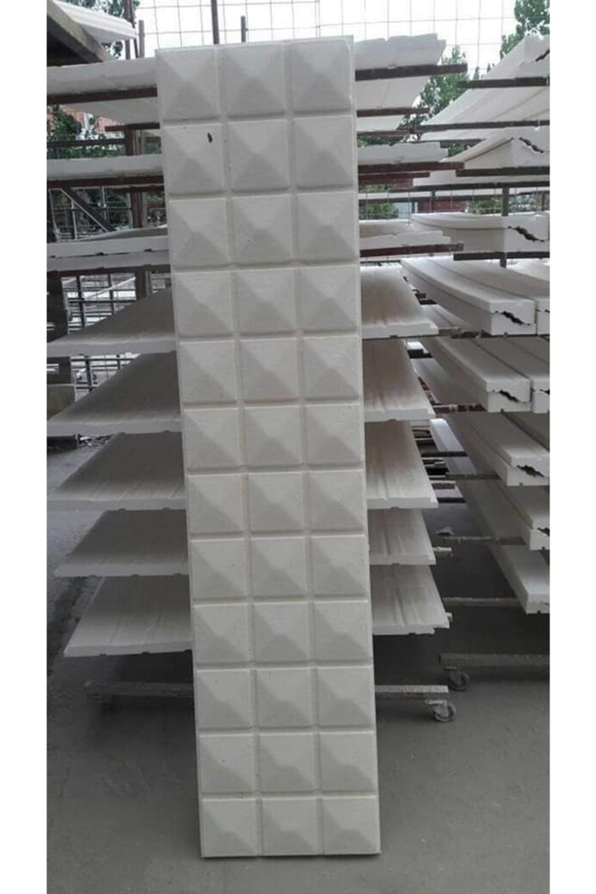 Söve Home - Eps Strafor Pramid Desen Panel 4x50x200 Cm