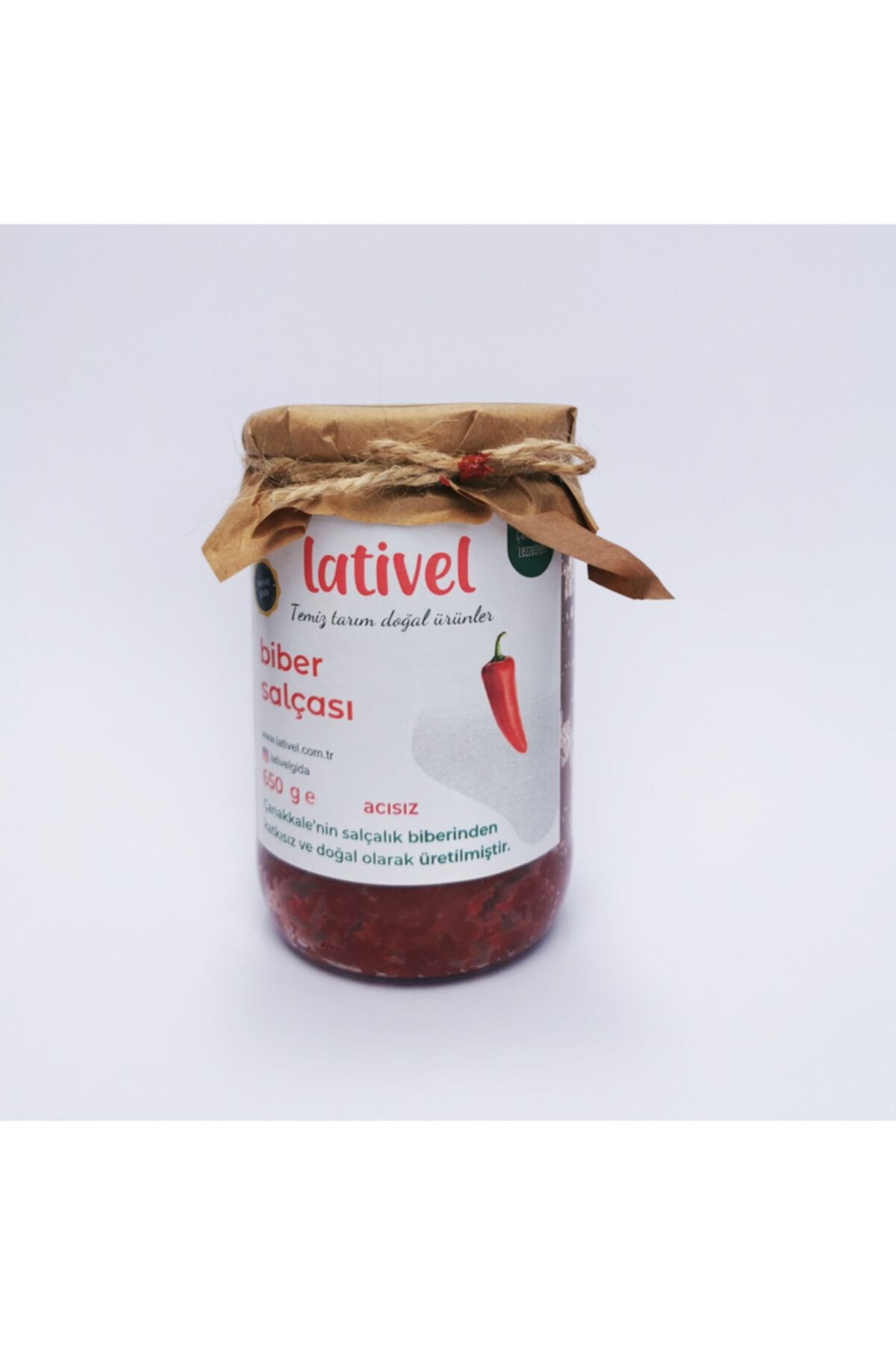 Lativel 650 gr Biber Salçası