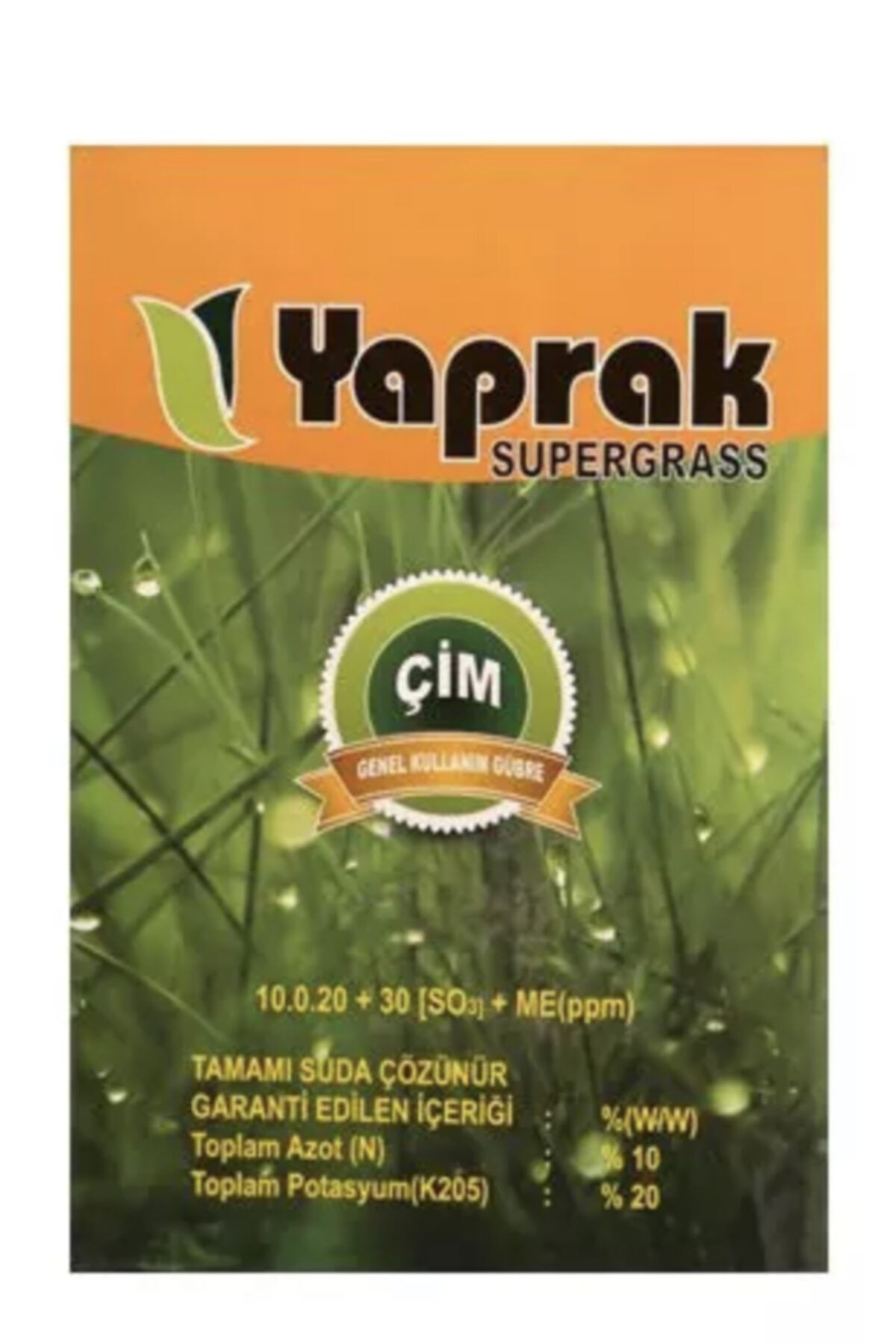YAPRAK Çim Genel Kullanım Gübre