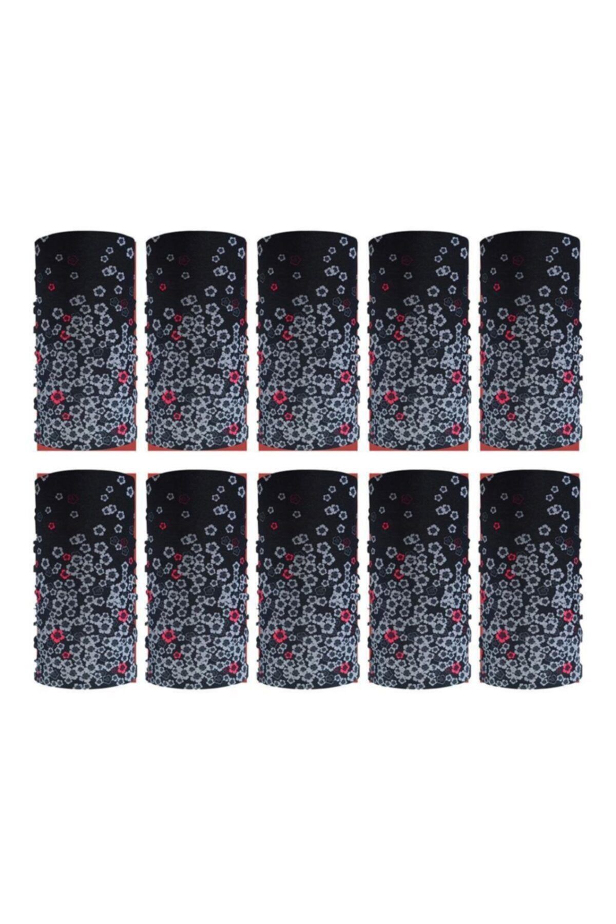 Knmaster Fancy Buff Bandana Boyunluk Maske Saç Bandı 10'lu Paket