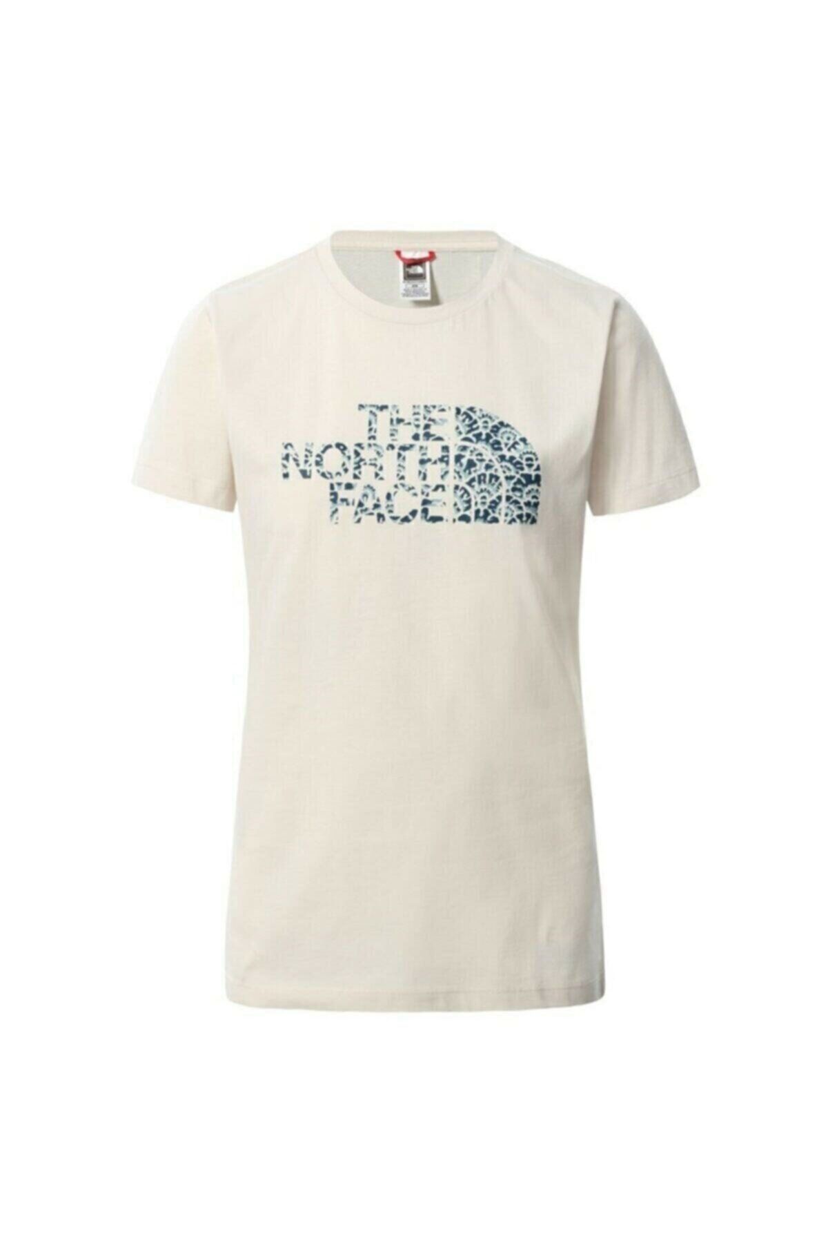 THE NORTH FACE W S/s Easy Tee Kadın Beyaz Outdoor Tişört Nf0a4t1q0gw1