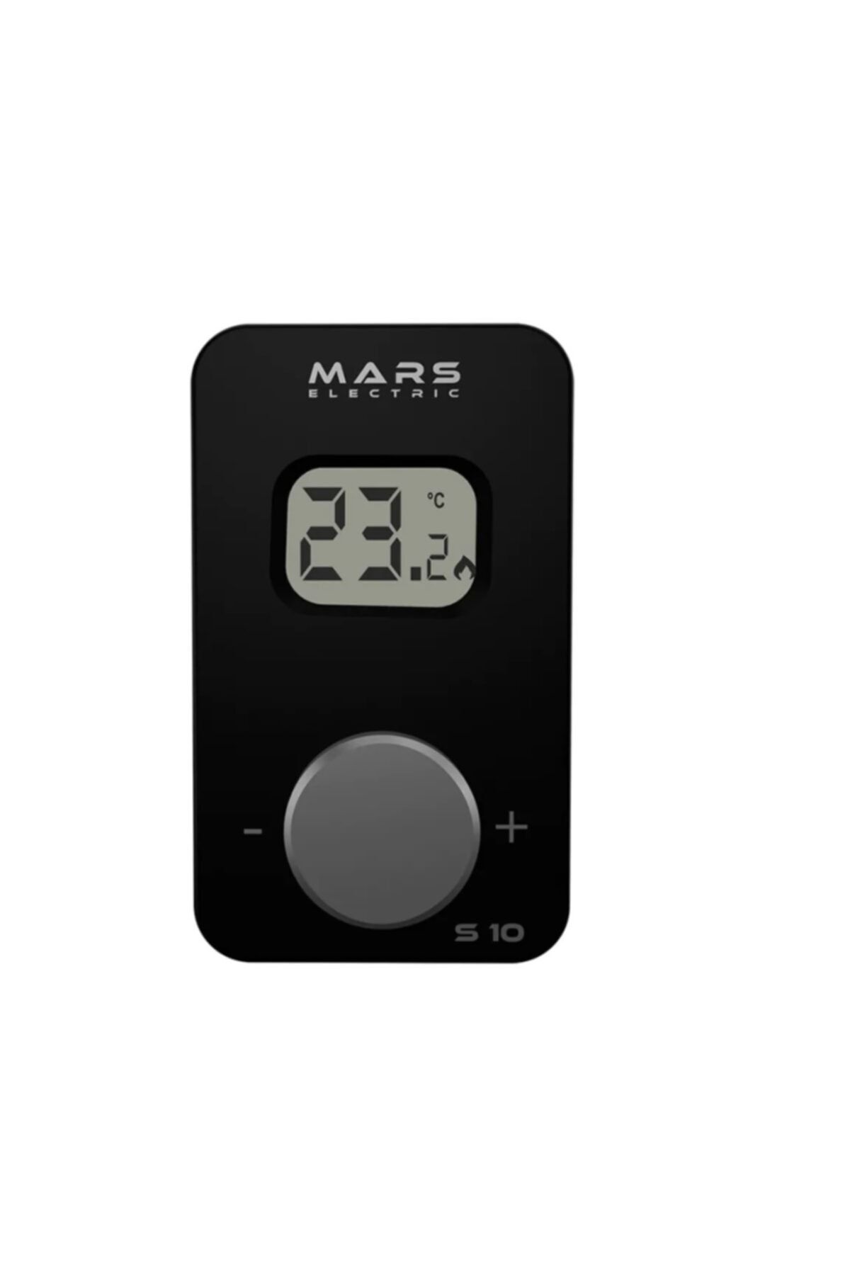 Mars S10 Kablosuz Dijital Oda Termostatı Yüksek Hassasiyetli Siyah