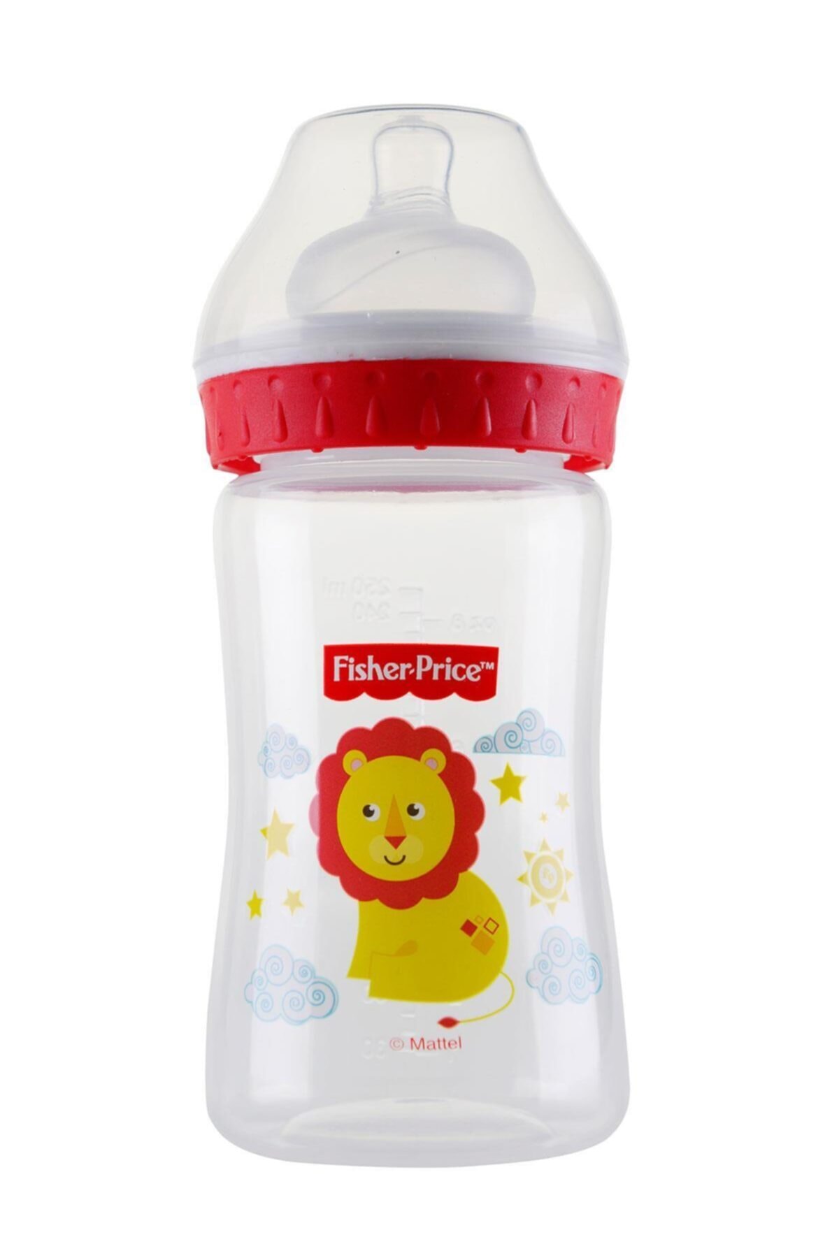 FISHER PRICE Dar Ağız 125ml Pp Biberon 0+ Ay Kırmızı