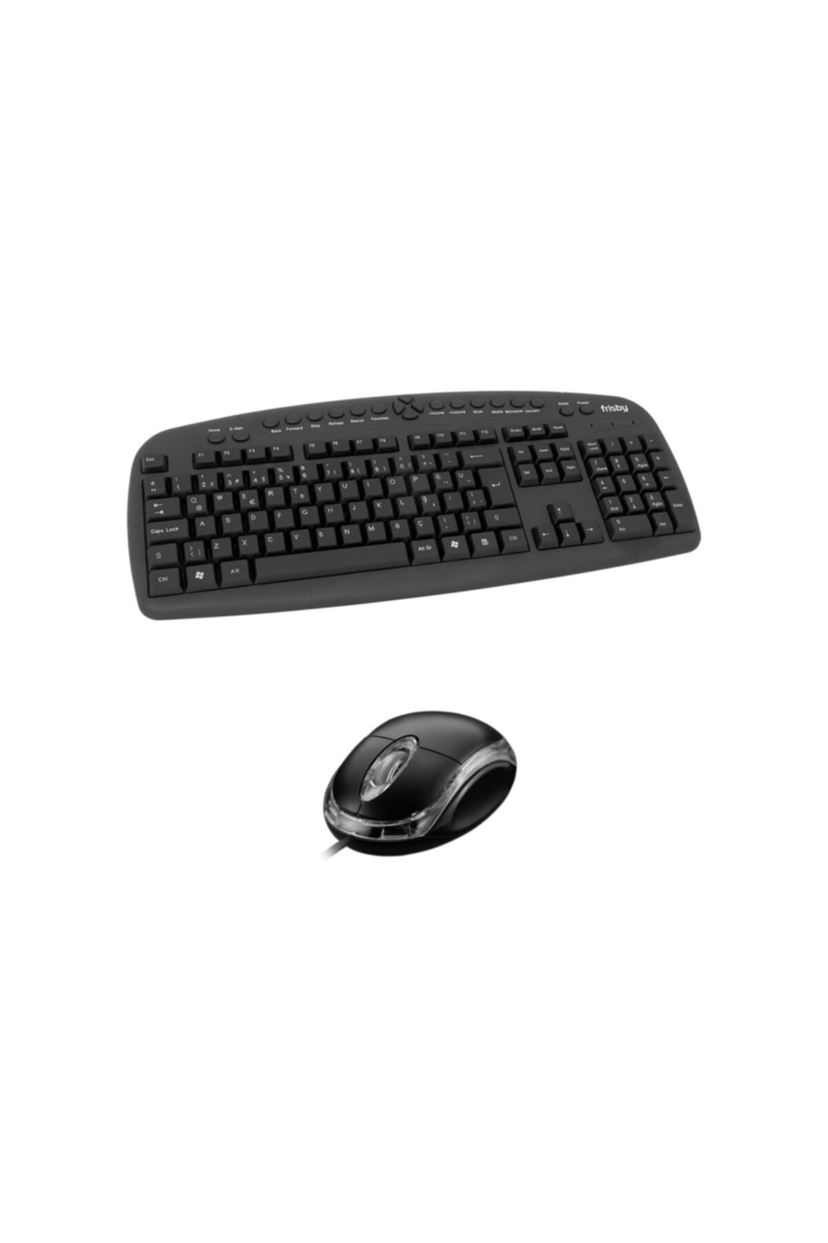 FRISBY Fk-146qu Q-türkçe Kablolu Ofis Klavye & Mouse Set