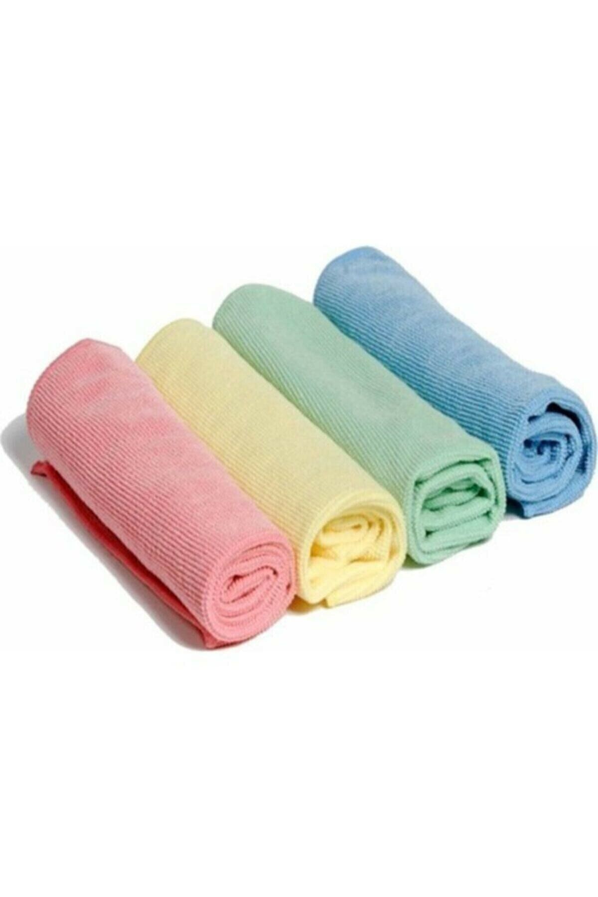Flora Genel Temizlik Ve Cam Silme Bezi Sv-99 Microfiber 4'lü 30x30 Cm Easyso2143