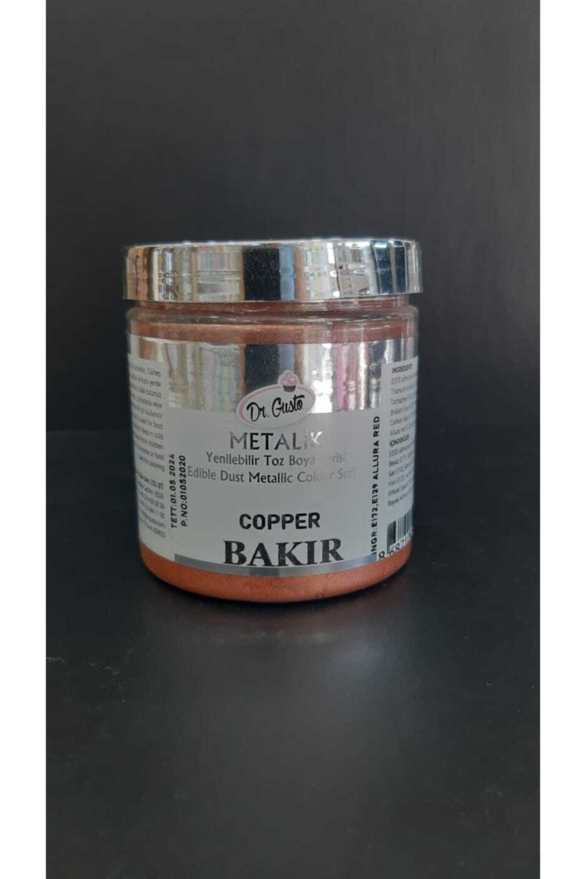 Dr. Gusto Dr Gusto Yenilebilir Toz Yaldız Bakır 50 Gr
