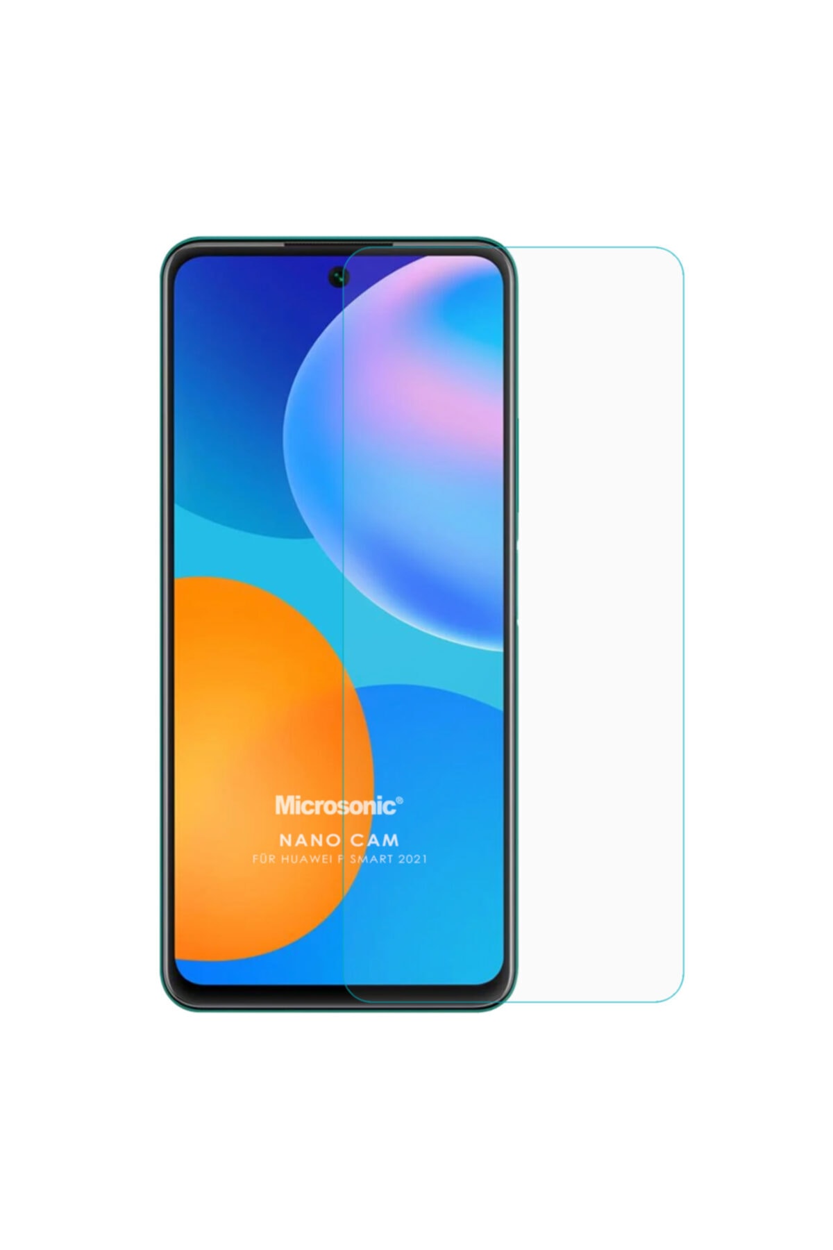 Huawei P Smart 2021 Temperli Cam Ekran Koruyucu