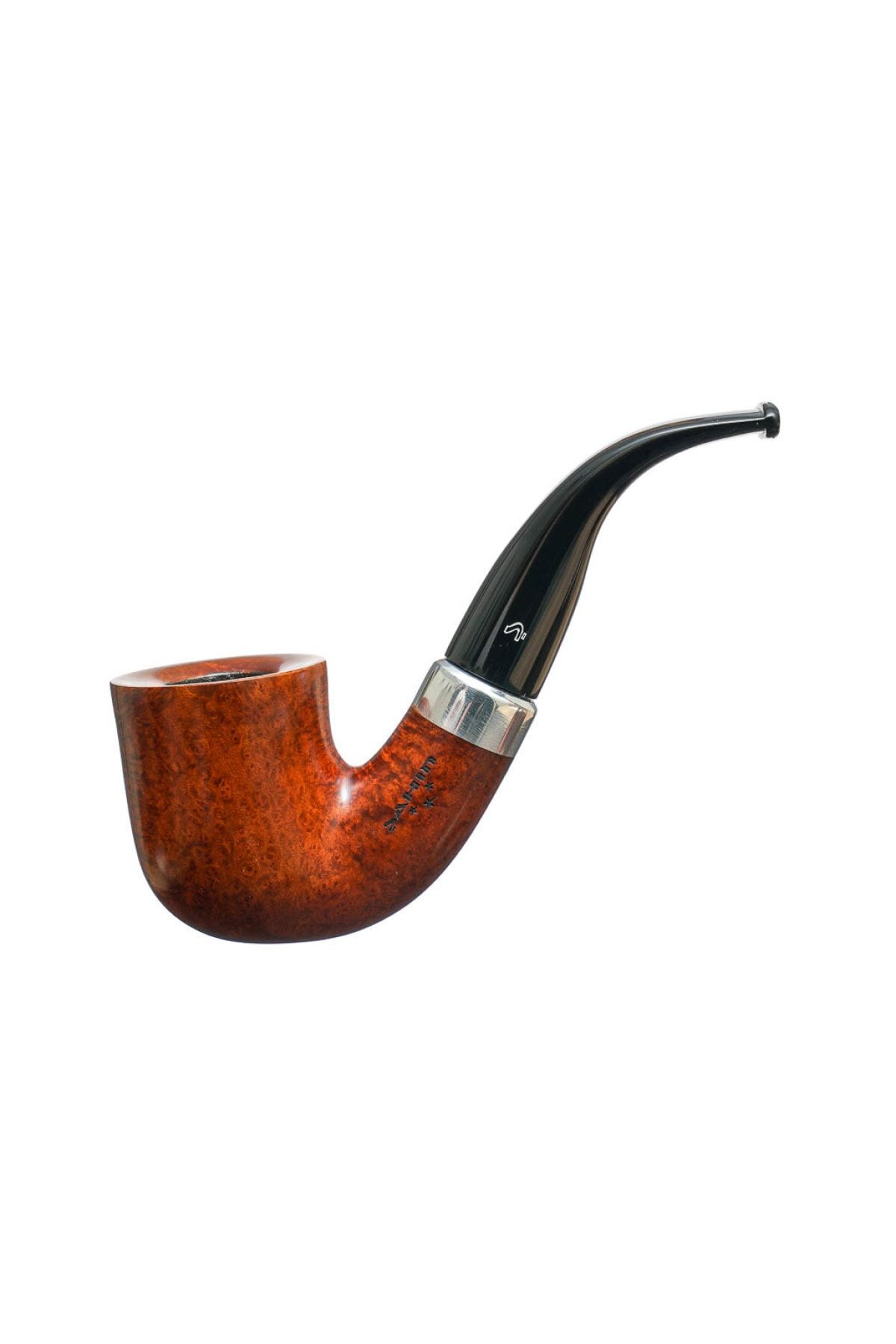 Şahin Üç Yıldız 450 9mm. Filtreli Akrilik Saplı Pipo