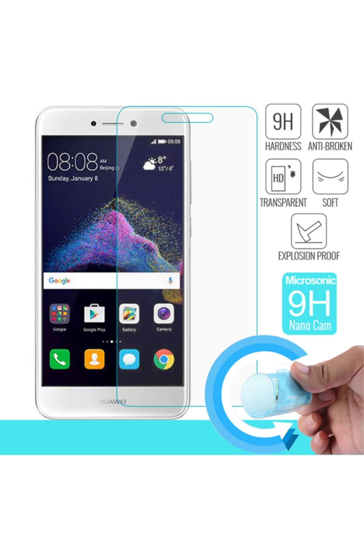 Huawei P9 Lite 2017 Temperli Cam Ekran Koruyucu