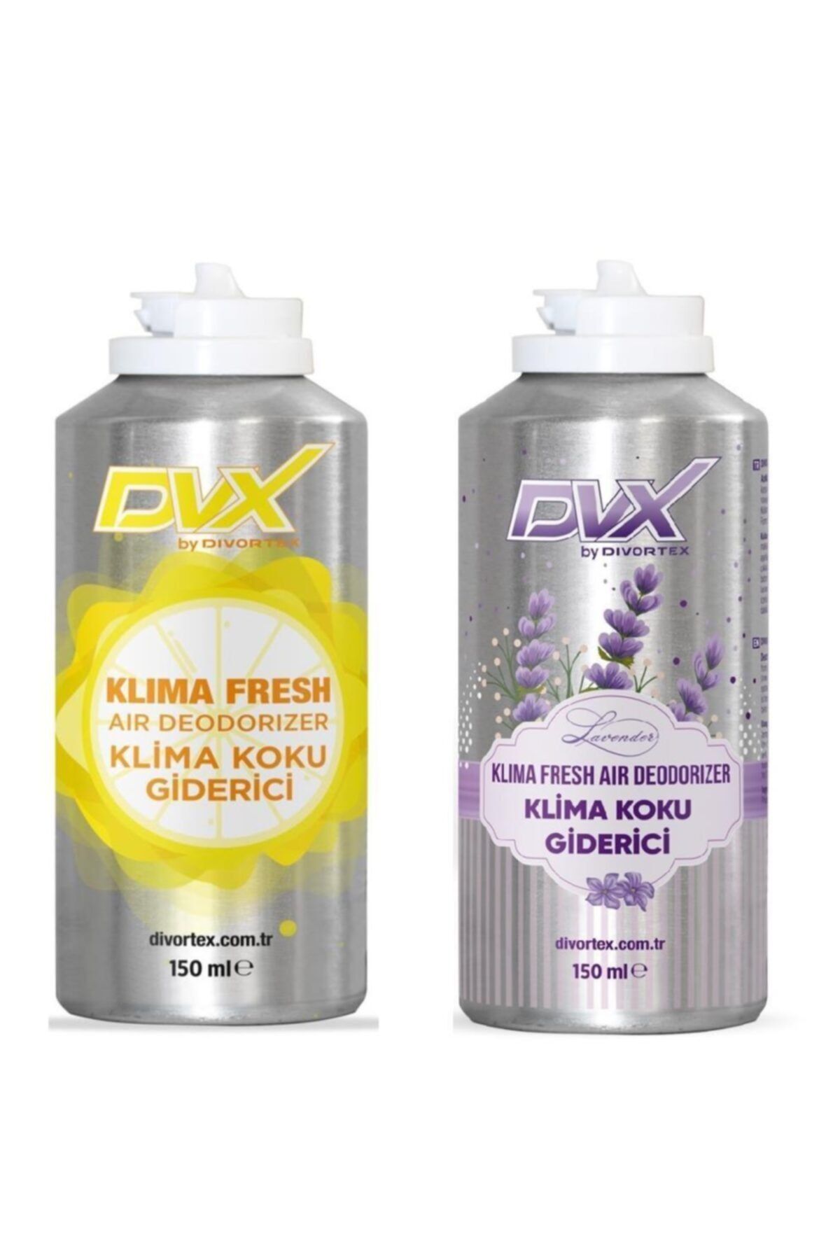 Divortex Lavanta Ve Limon Kokulu Klima Bombası 150 Ml. X 2 Ad.