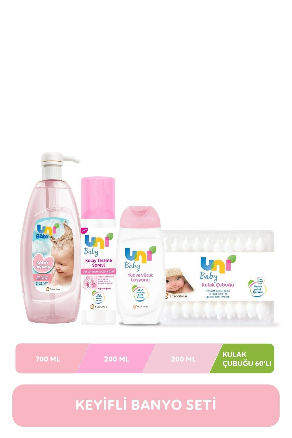 Uni Baby Banyo Seti