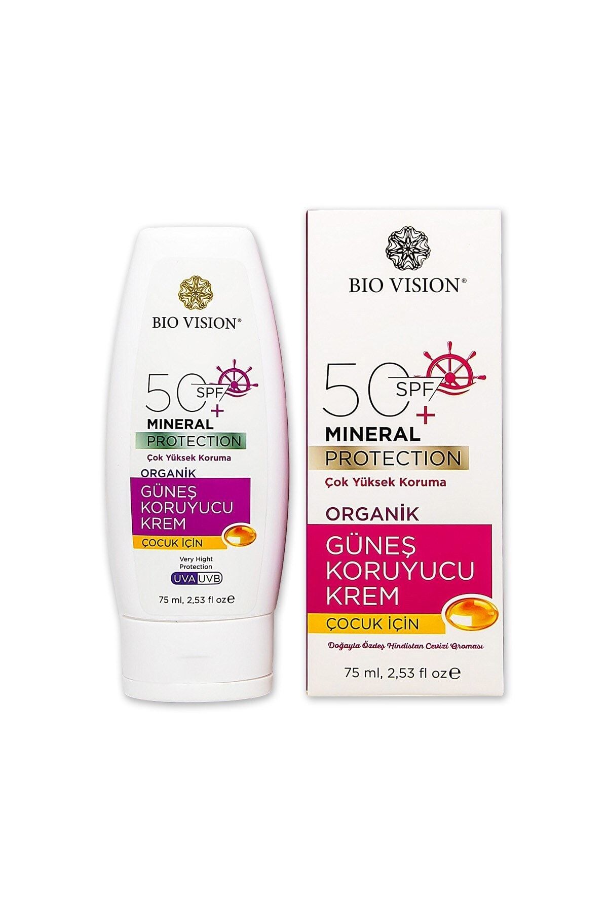 Biovision Güneş Koruyucu Krem Çocuk 50 Spf 75ml