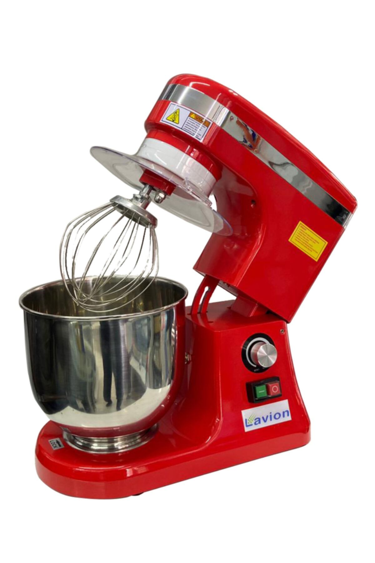 LavionDemsan B8 Pro - 7 Litre Hız Kontrollü Stand Mikser (kırmızı) - Hamur Mikseri (2 Yıl Garantili)