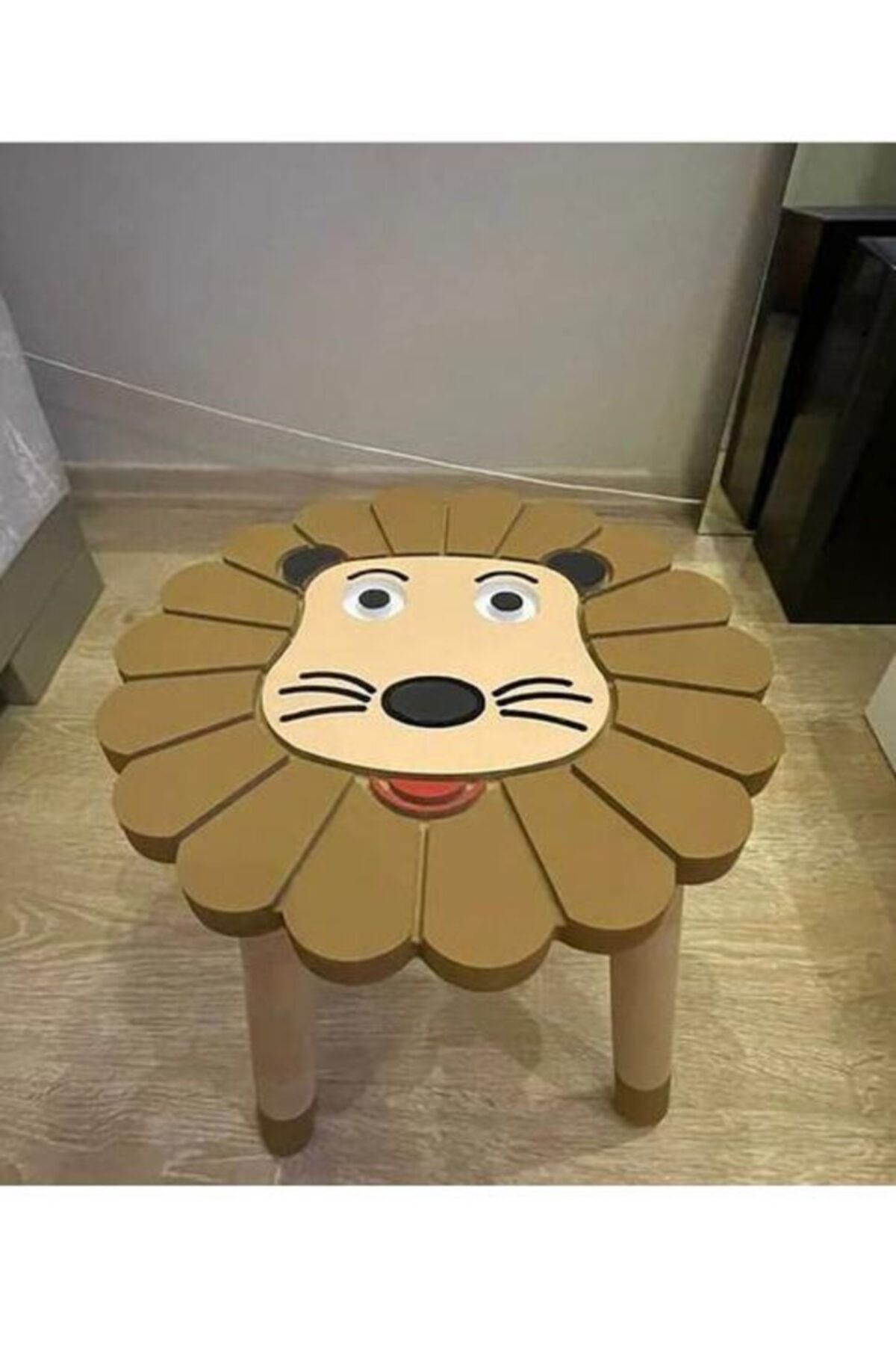 BNRBonafide Montessori Hayvan Figürlü -köpek - Çocuk Tabure