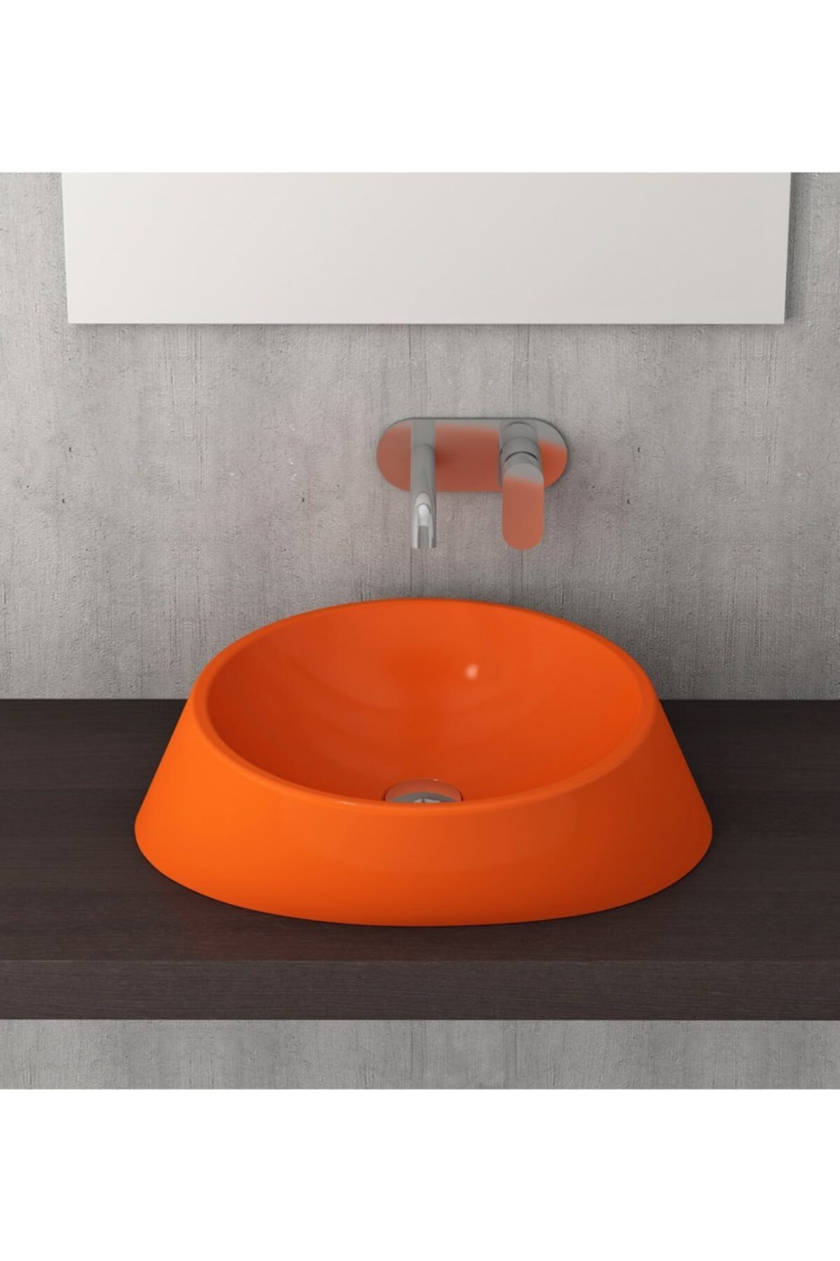 Bocchi Venezıa Çanak Lavabo 56 Cm - Parlak Turuncu