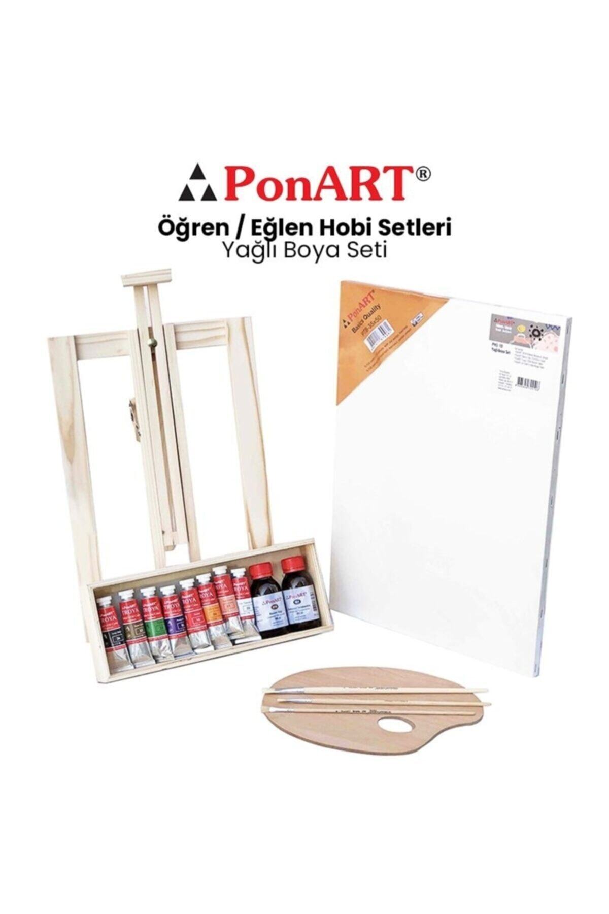 Ponart Yağlı Boya Seti Phs-10