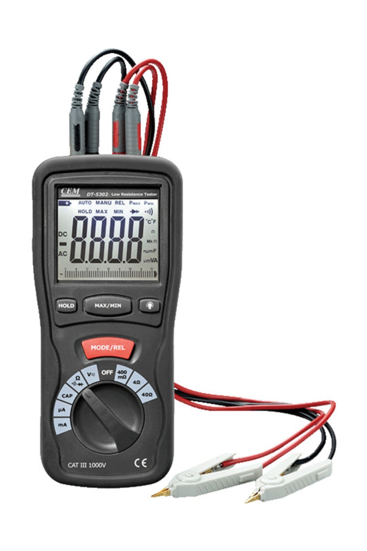 Cem Dt-5302 Miliohmmetre Ve Dijital Multimetre