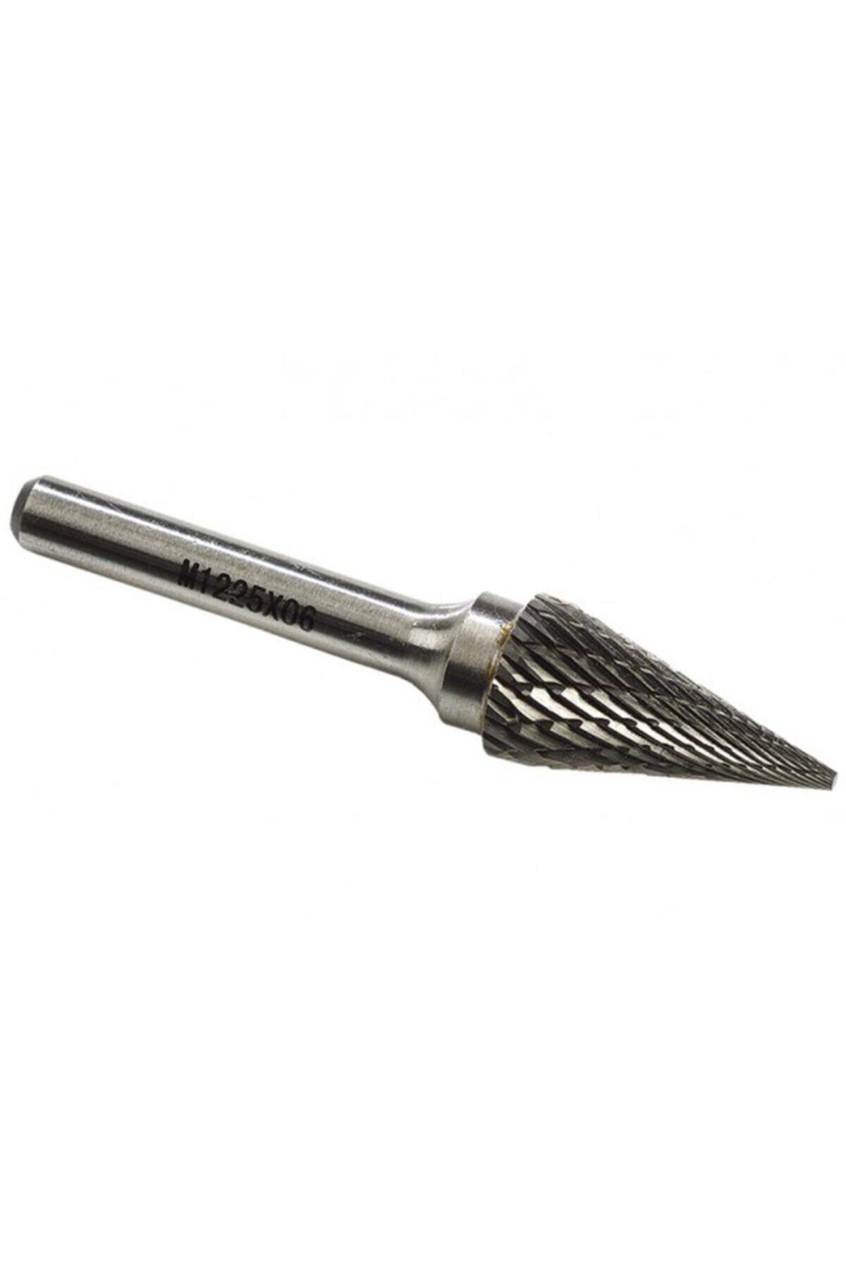 GFB Karbür Kalıpçı Freze Ucu M16x25x06 Konik Sivri