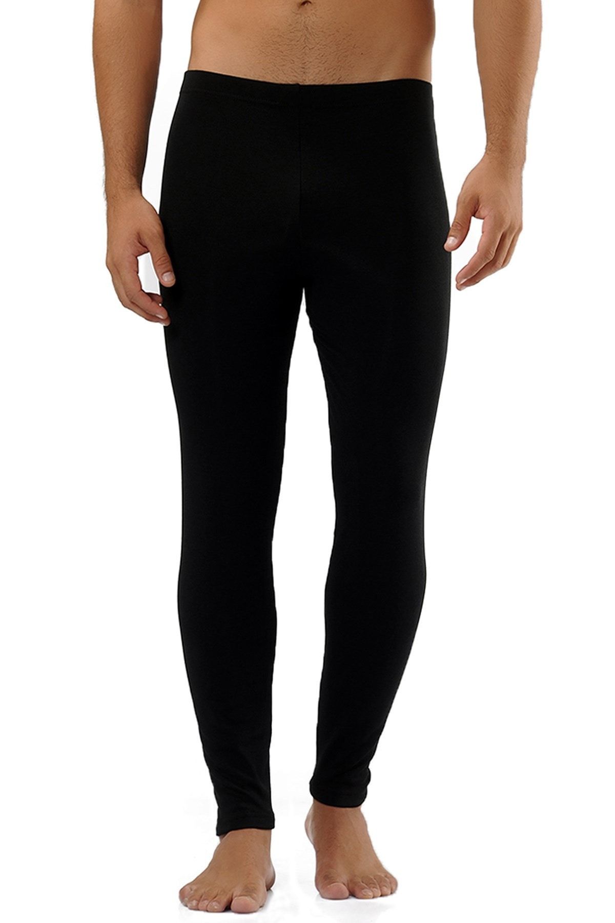 Belifanti Collection Unisex Termal Şardonlu Kışlık Tayt Siyah