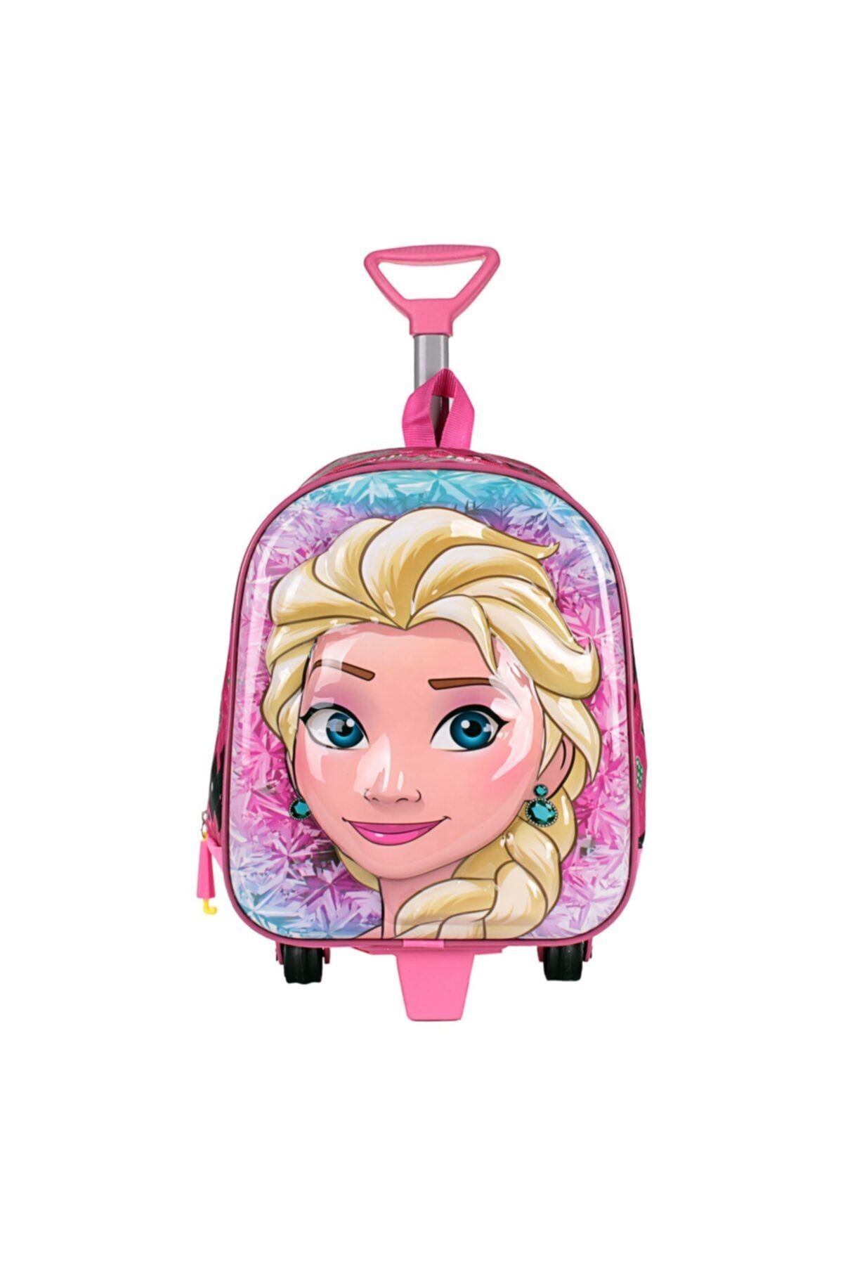 MASTER PACK Frozen Elsa Anaokulu Çanta Seti Çekçekli Çanta