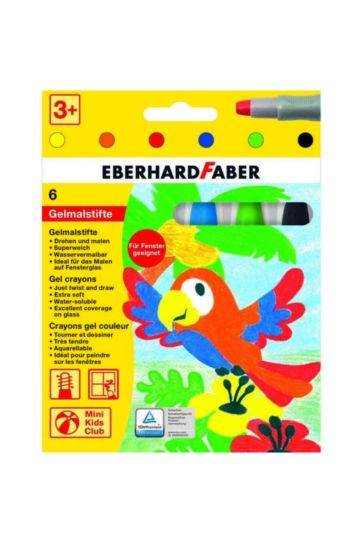 Eberhard Faber Gel Pastel Basic 6 Renk