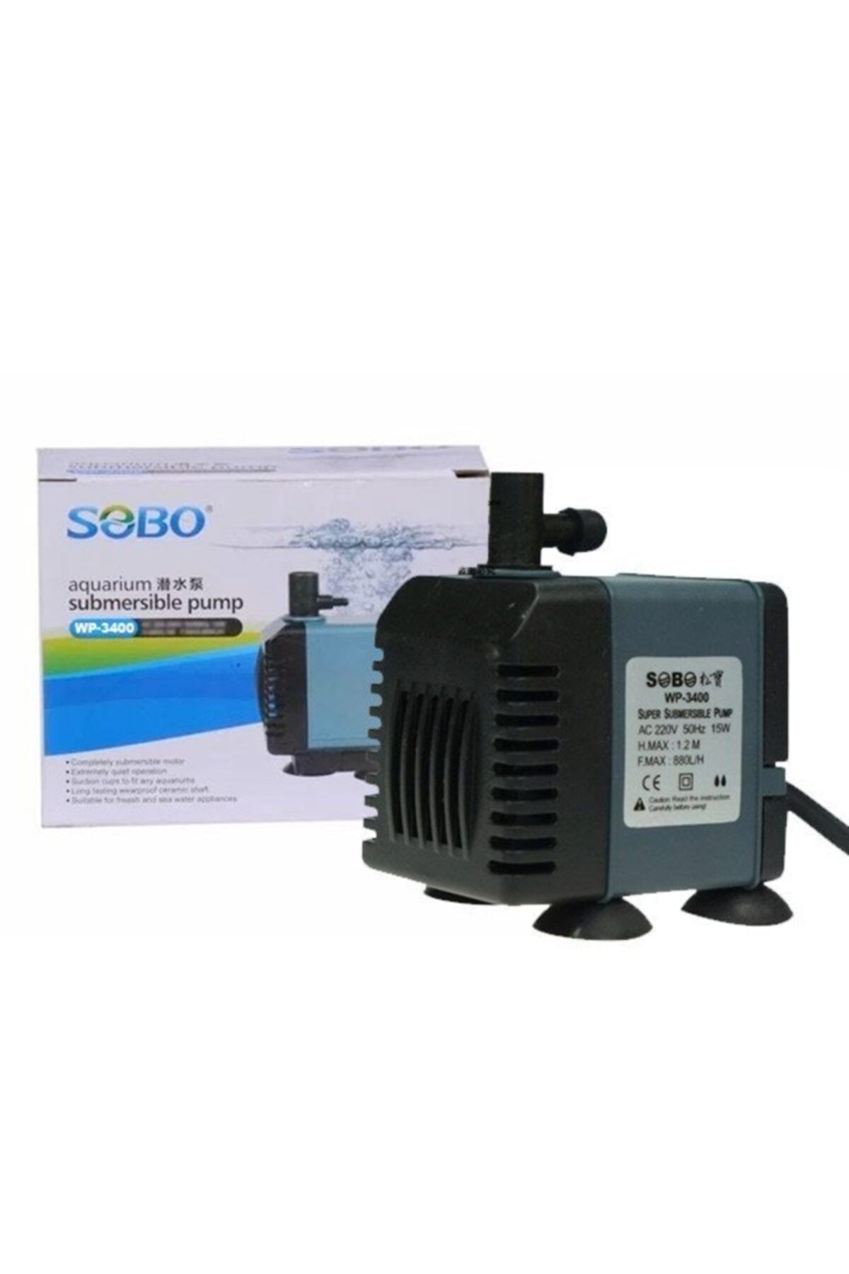 Sobo Wp-3400 Akvaryum Kafa Motoru