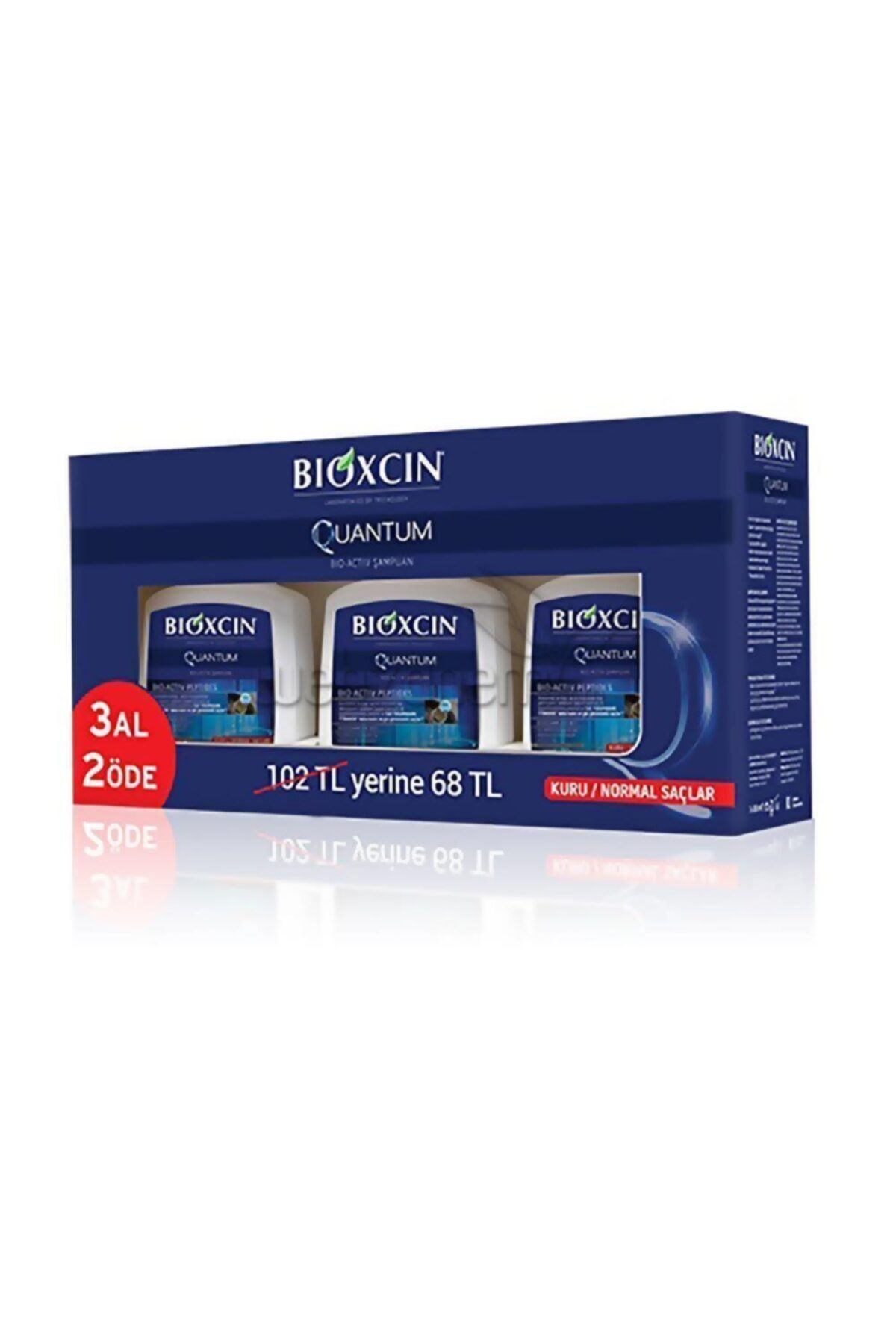 Bioxcin Quantum Şampuan 300 ml 3 Al 2 Öde Kuru Ve Normal Saçlar 8680512625490