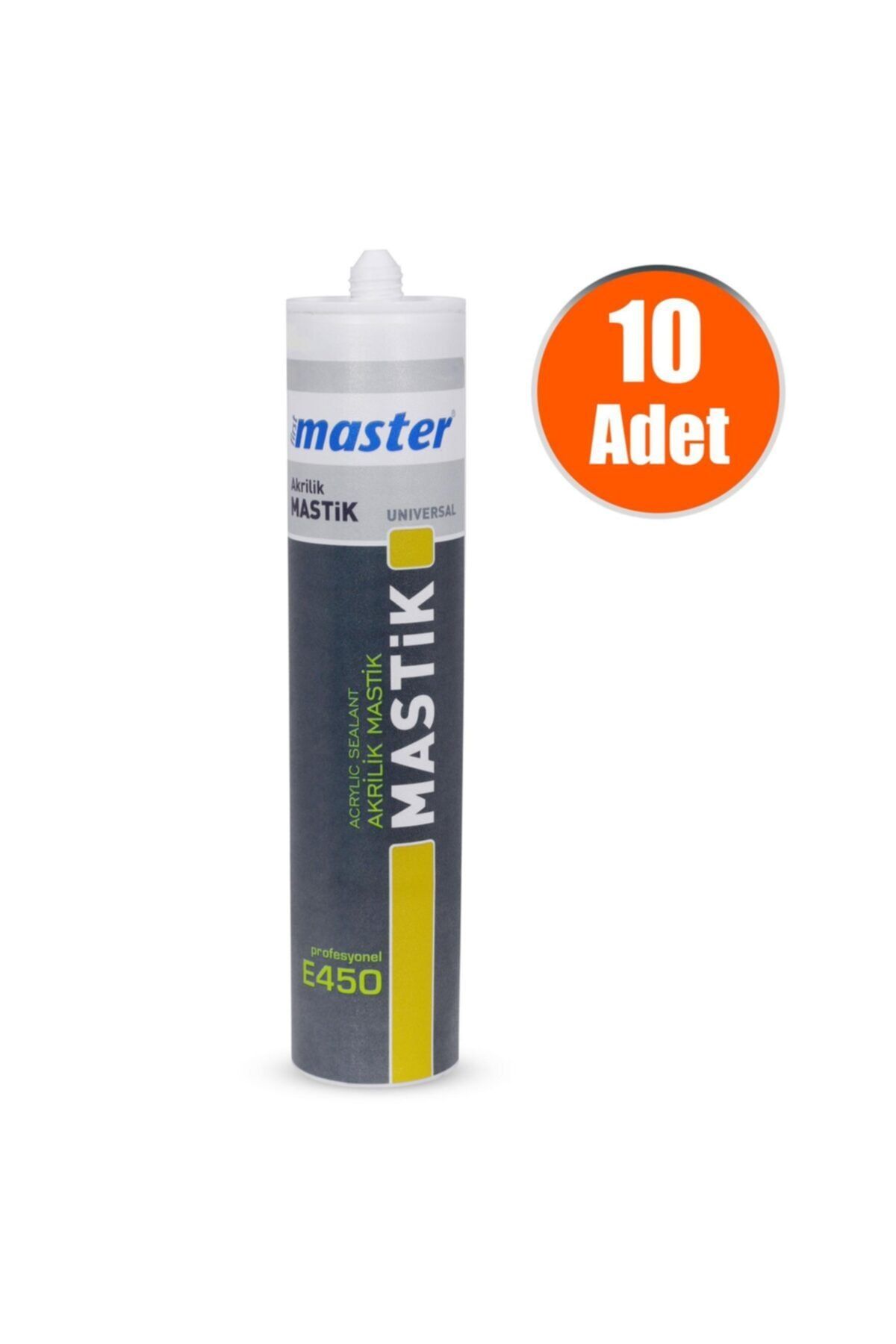 Master Gri Profesyonel Silikonize Akrilik Mastik (e450) 450 Gr-10 Adet