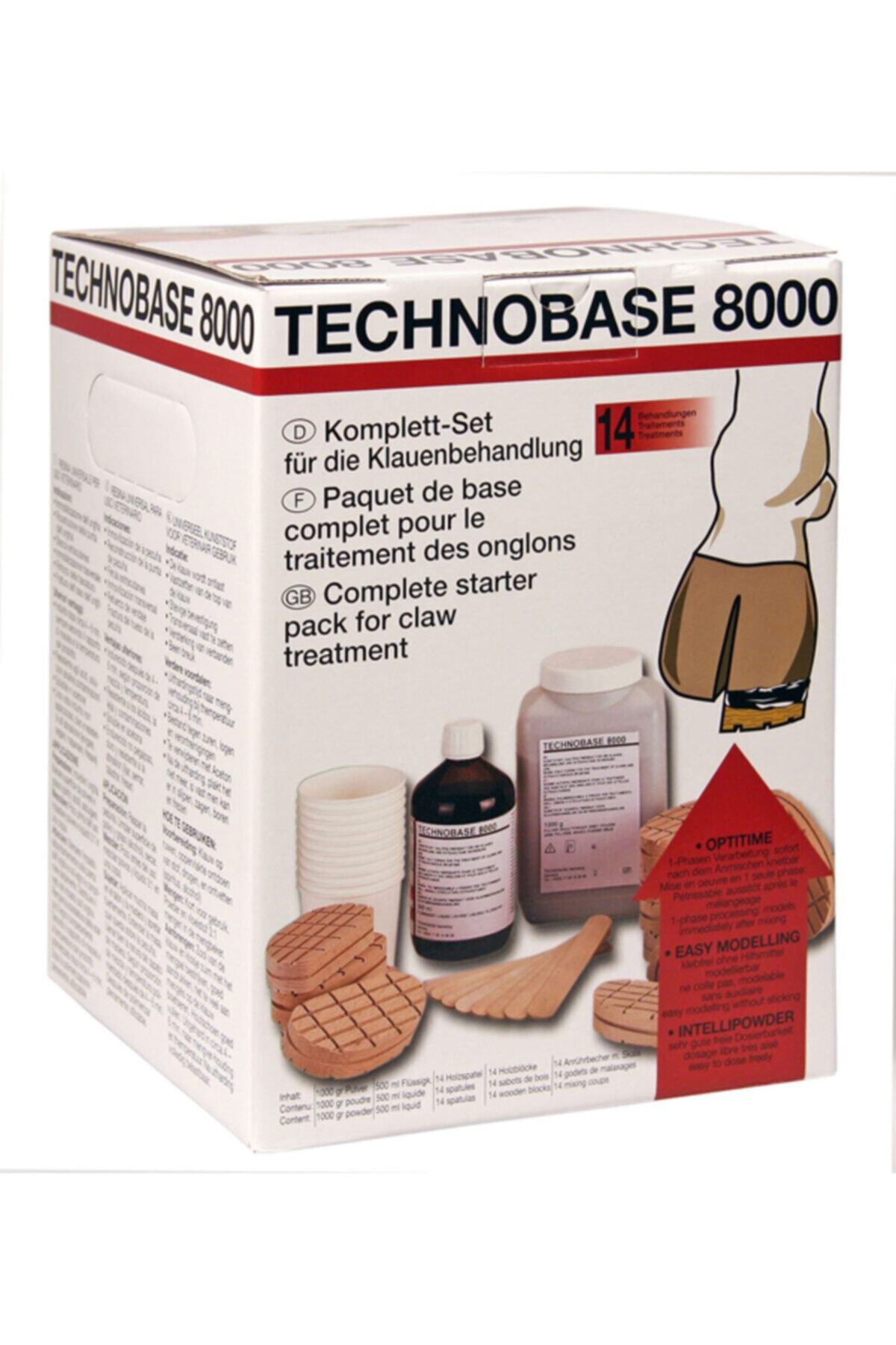 KERBL Technobase 8000 Hayvan Tırnak Bakım Kiti