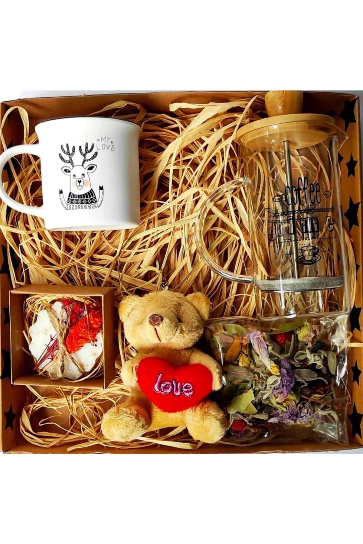 RYNAK French Press Sevgili Hediye Seti