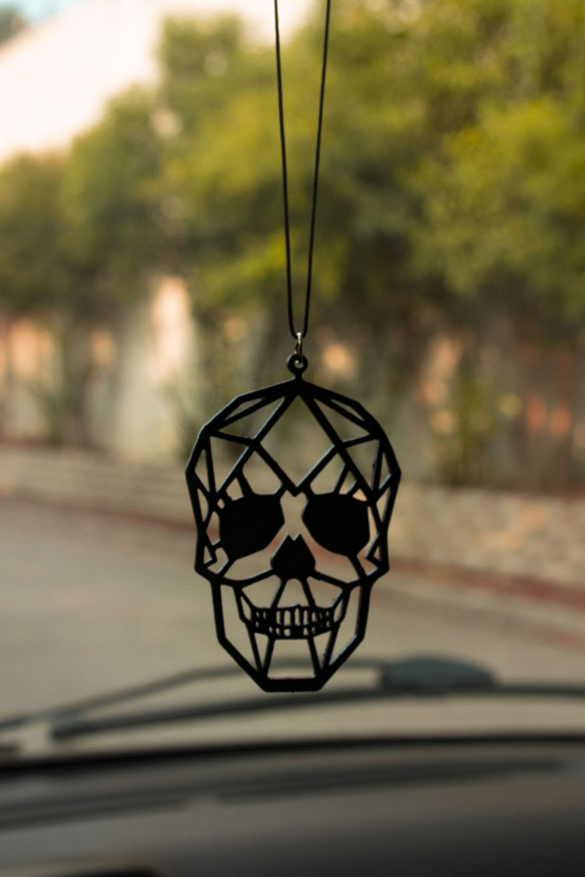 MoonArt (METAL) Kurukafa Araba Süsü Araç Içi Dikiz Aynası Süsü Dekorasyon Hediyelik