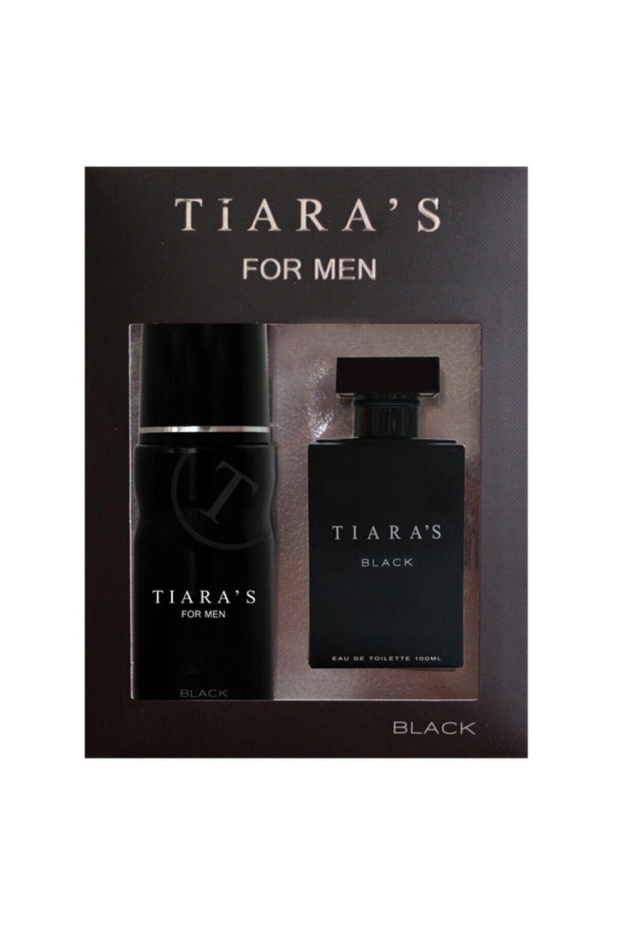 Tiaras Black Edt 100 ml + 150 ml Deodorant