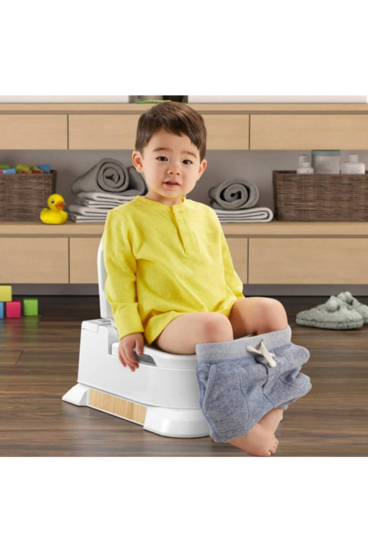 FISHER PRICE 4'u 1 Arada Eğitici Tuvalet