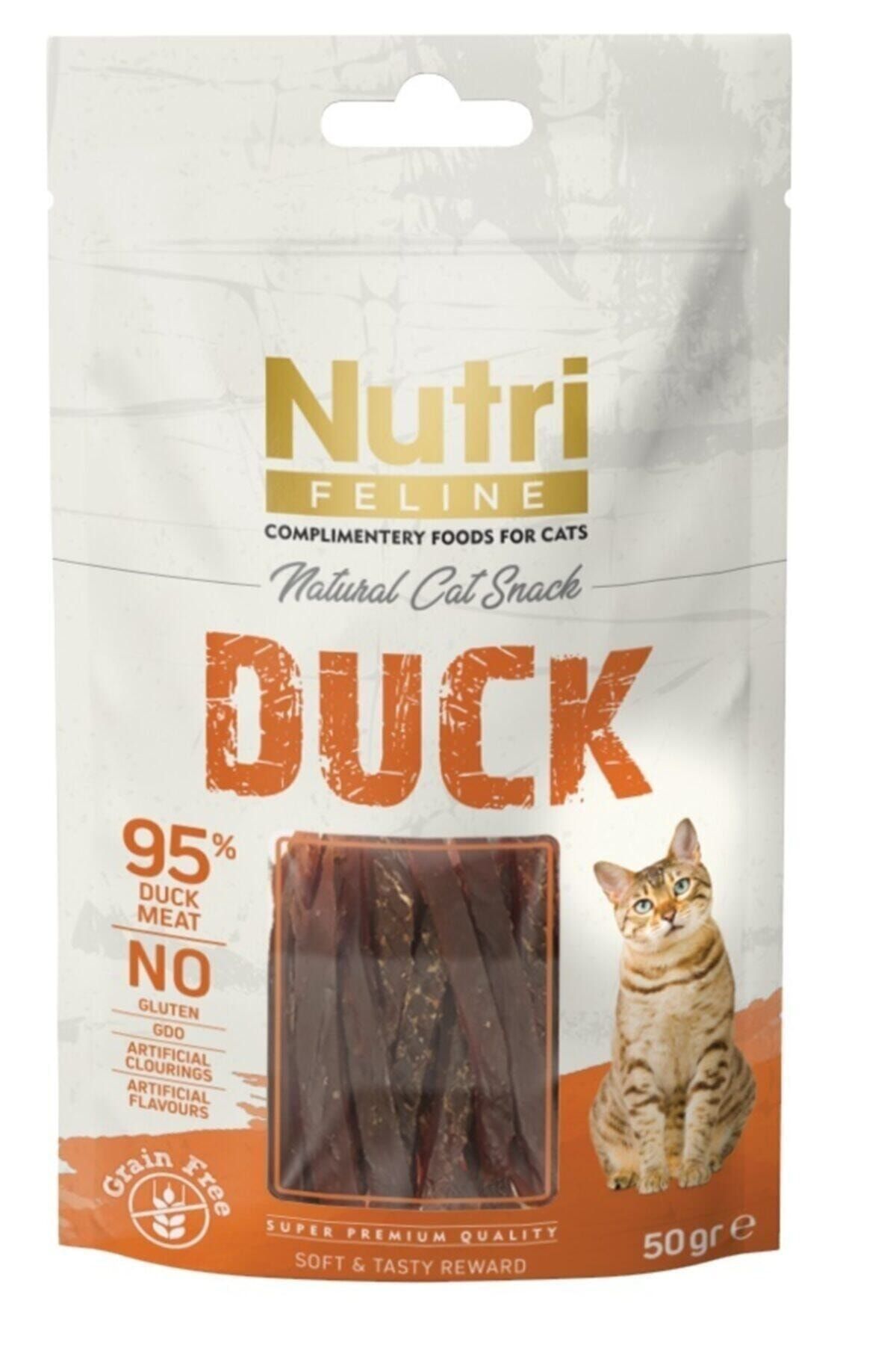 Nutri Feline Natural Cat Snack Duck Meat Ördekli Kedi Ödül 50 gr