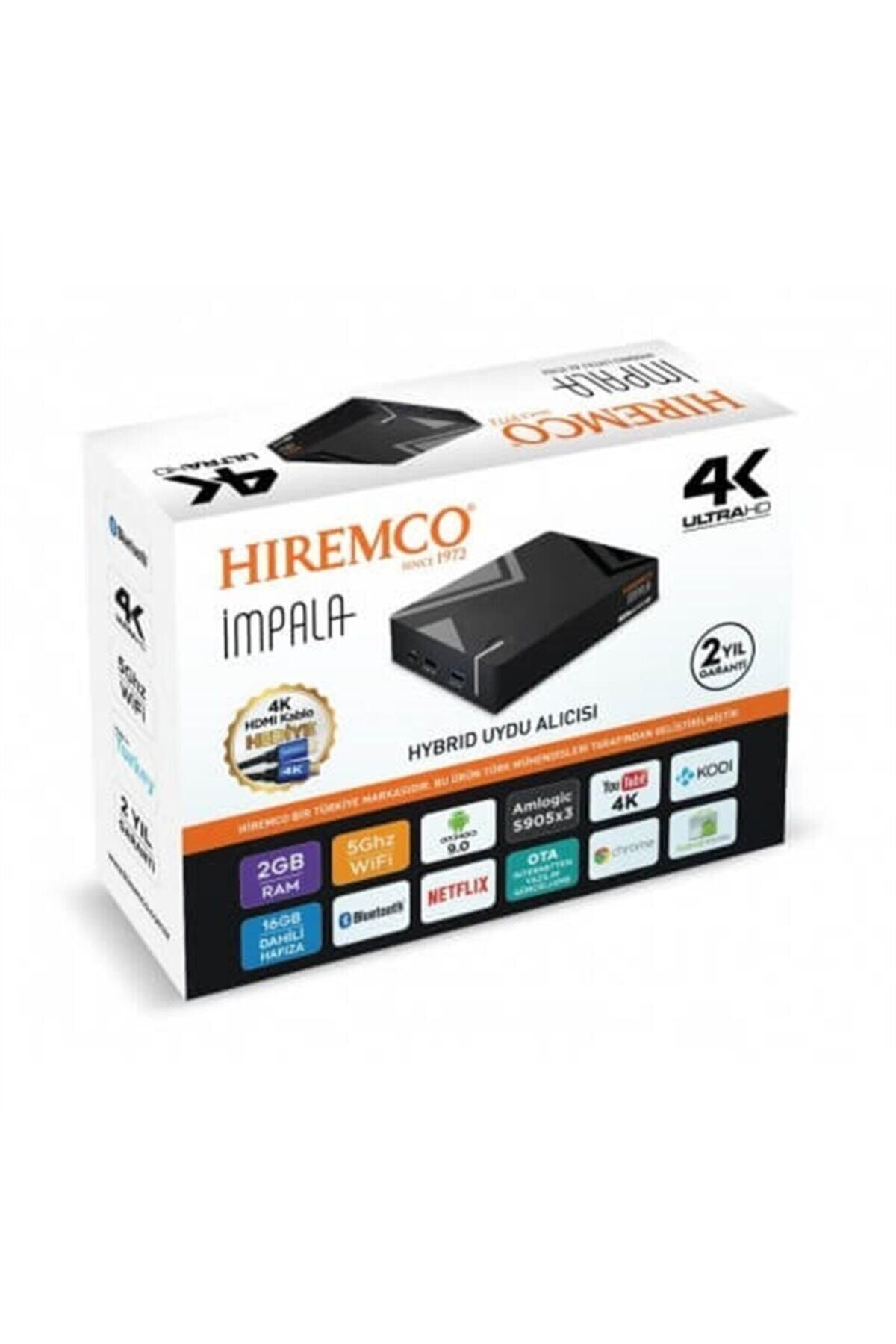 Hiremco Impala 4k Ultra Hd New Android Tv Box (2021)
