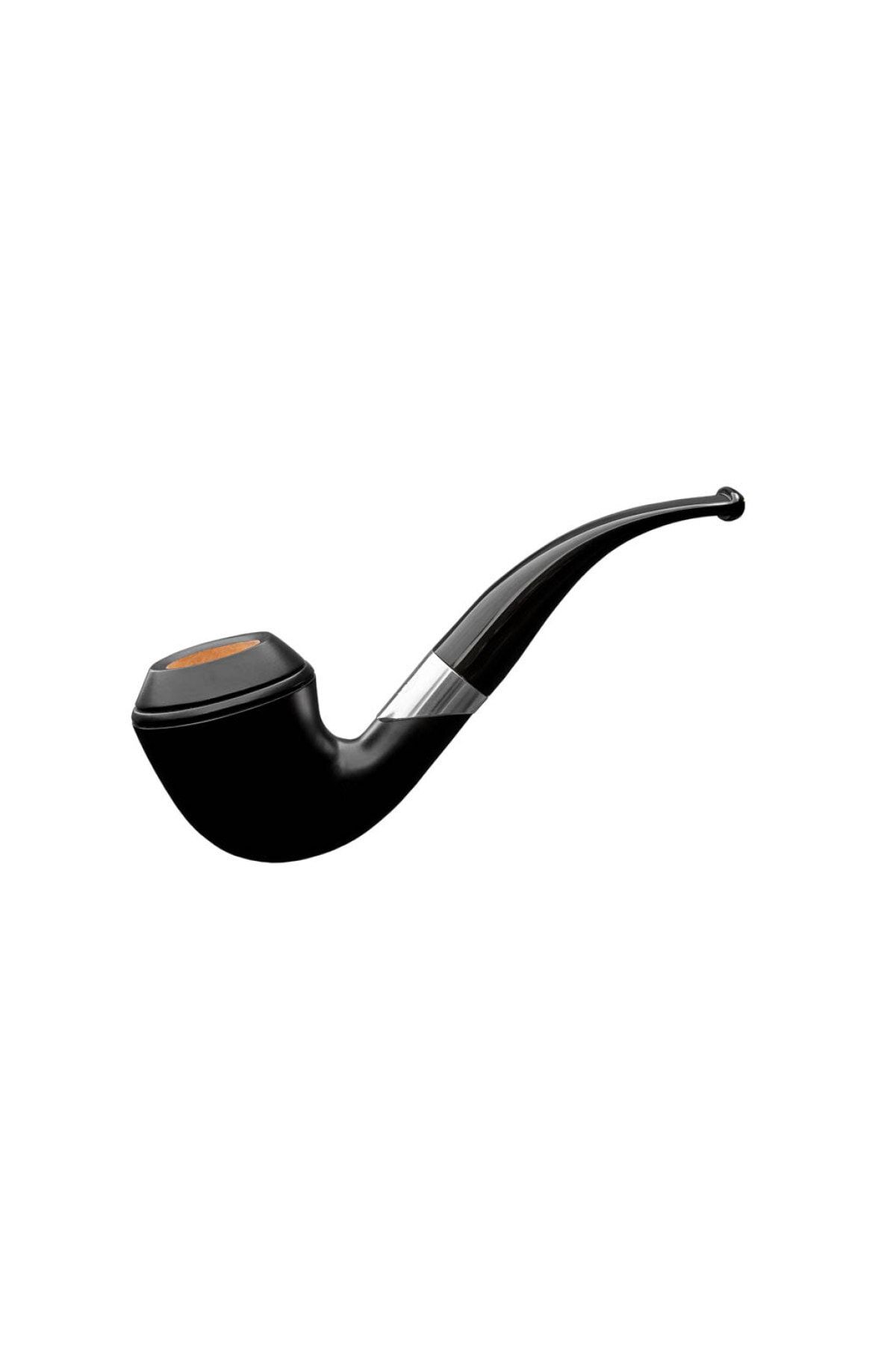 Rattray's Emblem Black 155 9mm. Filtreli Akrilik Saplı Pipo