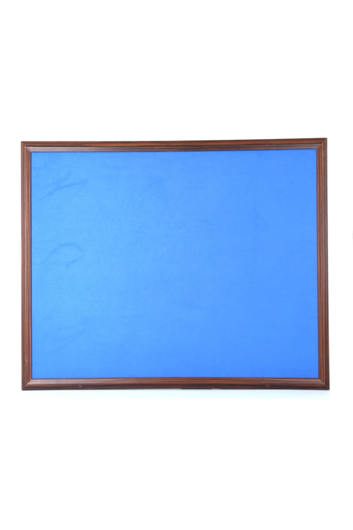 AKYAZI Geniş Ahşap Çerçeve Kumaşlı Pano 60*200