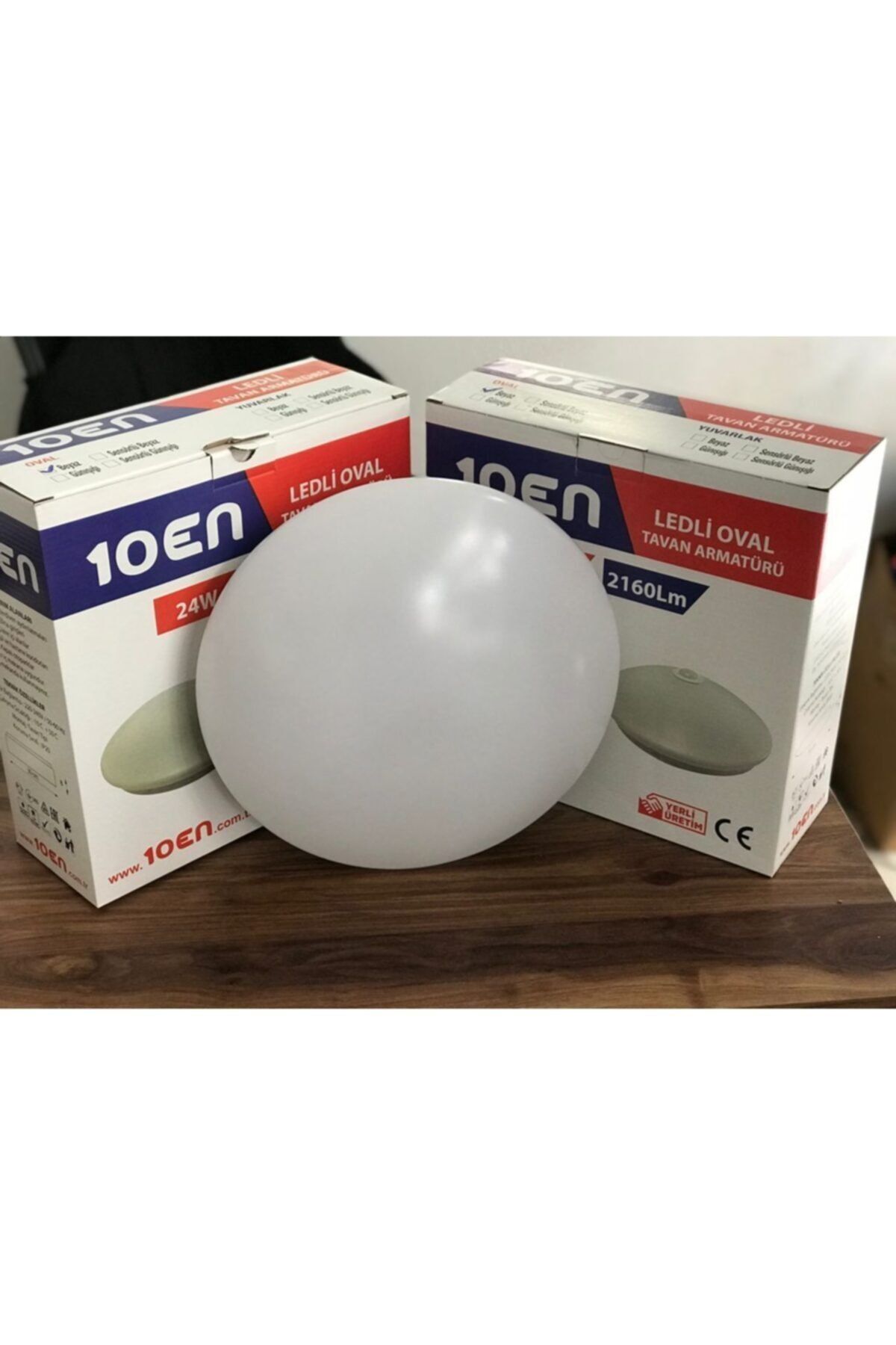 10EN Dekoratif Tavan Lambası 24w Full Ledli Armatür