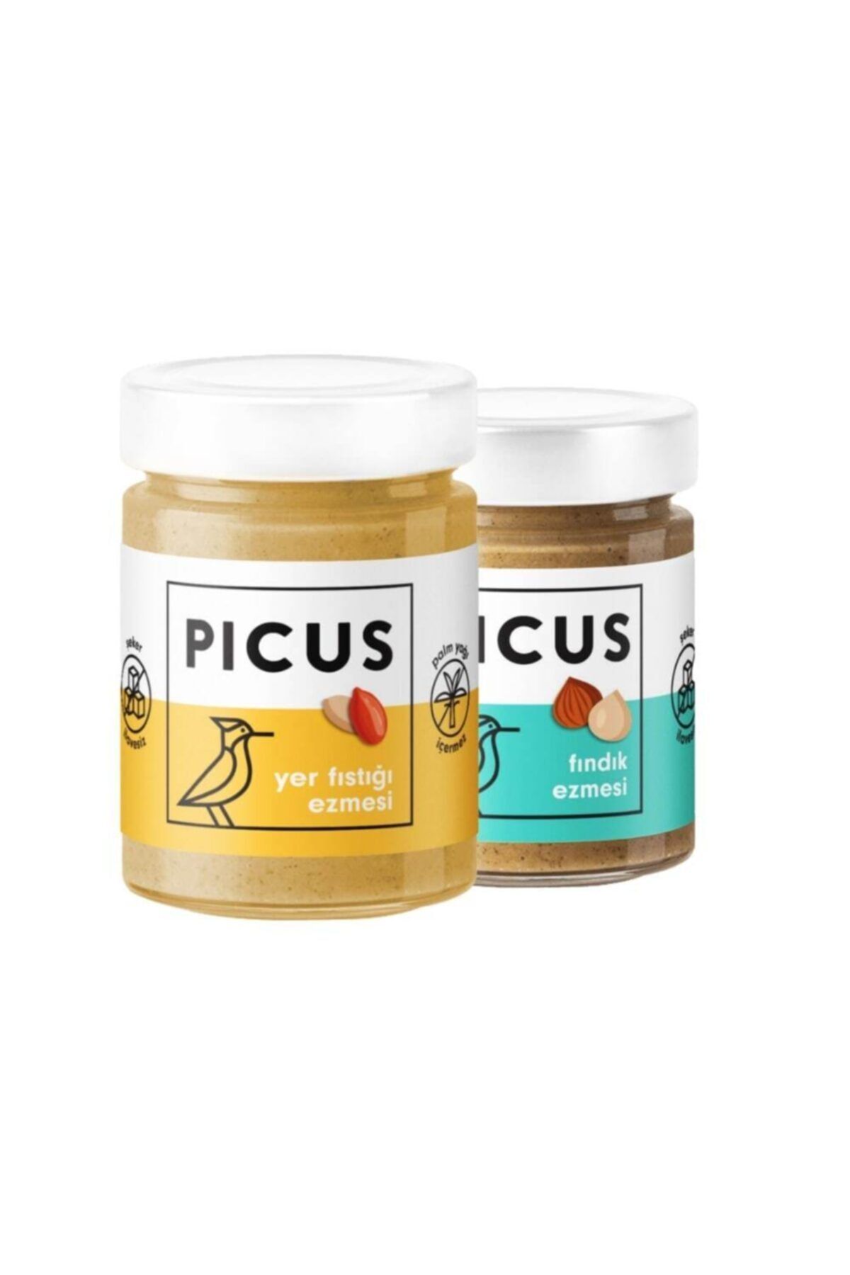 picus Fındık Ezmesi 195 Gr.x1 Fıstık Ezmesi 300 Gr.x1