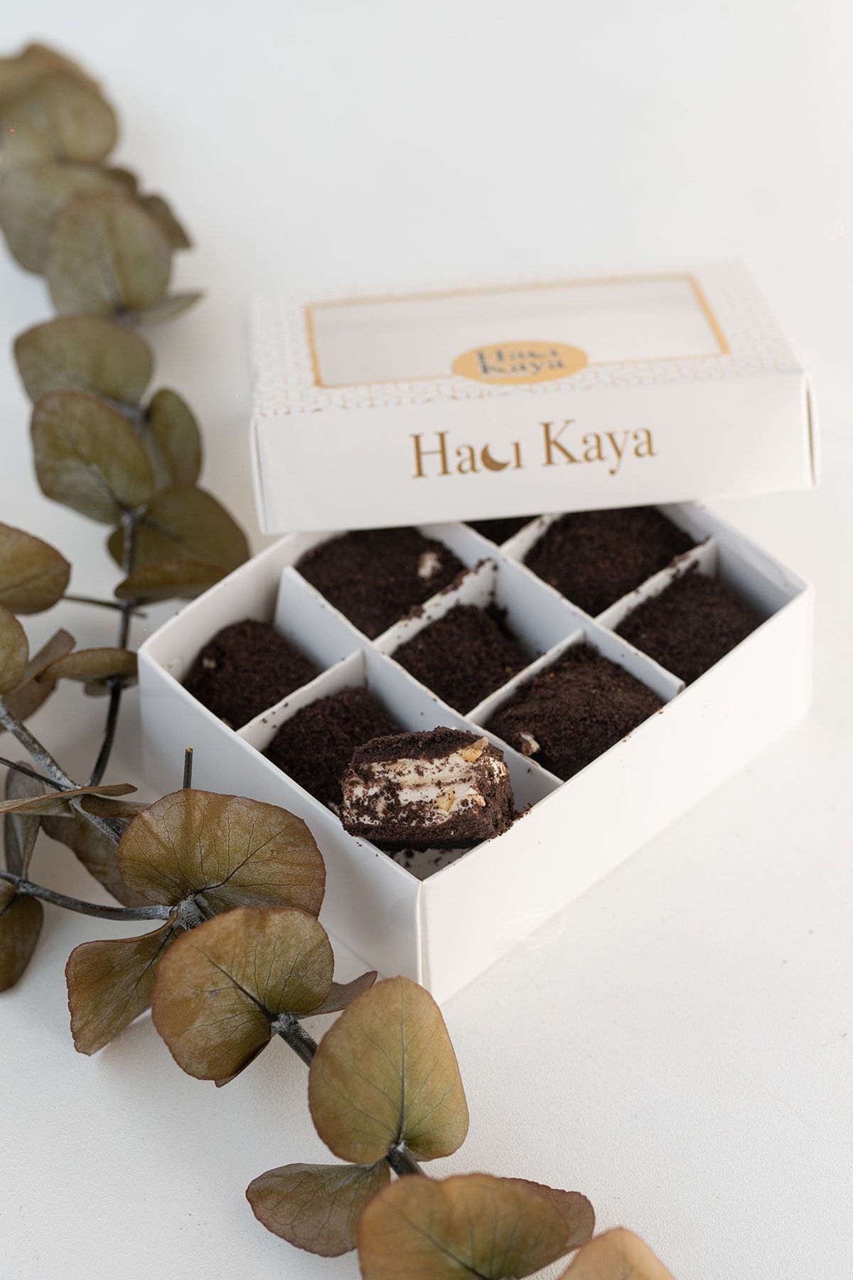hacı kaya butik helvacısı Oreo Bisküvili Hünkar Lokum - Hediye Paketi(250gr)