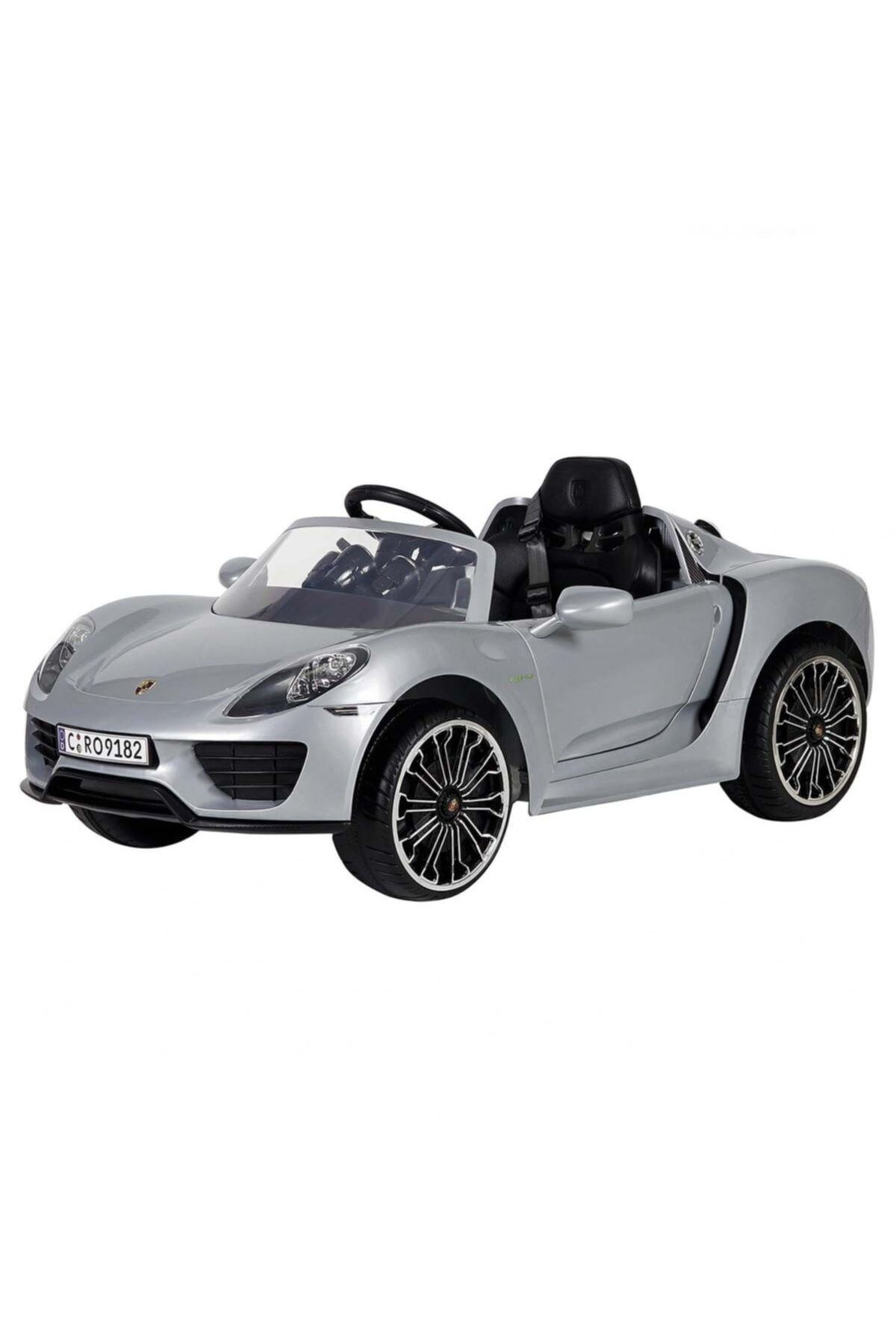 Sunman Sesi Grup - Rollplay Porsche 918 Spyder Uzaktan Kumandalı Araba Gri W418qhg4