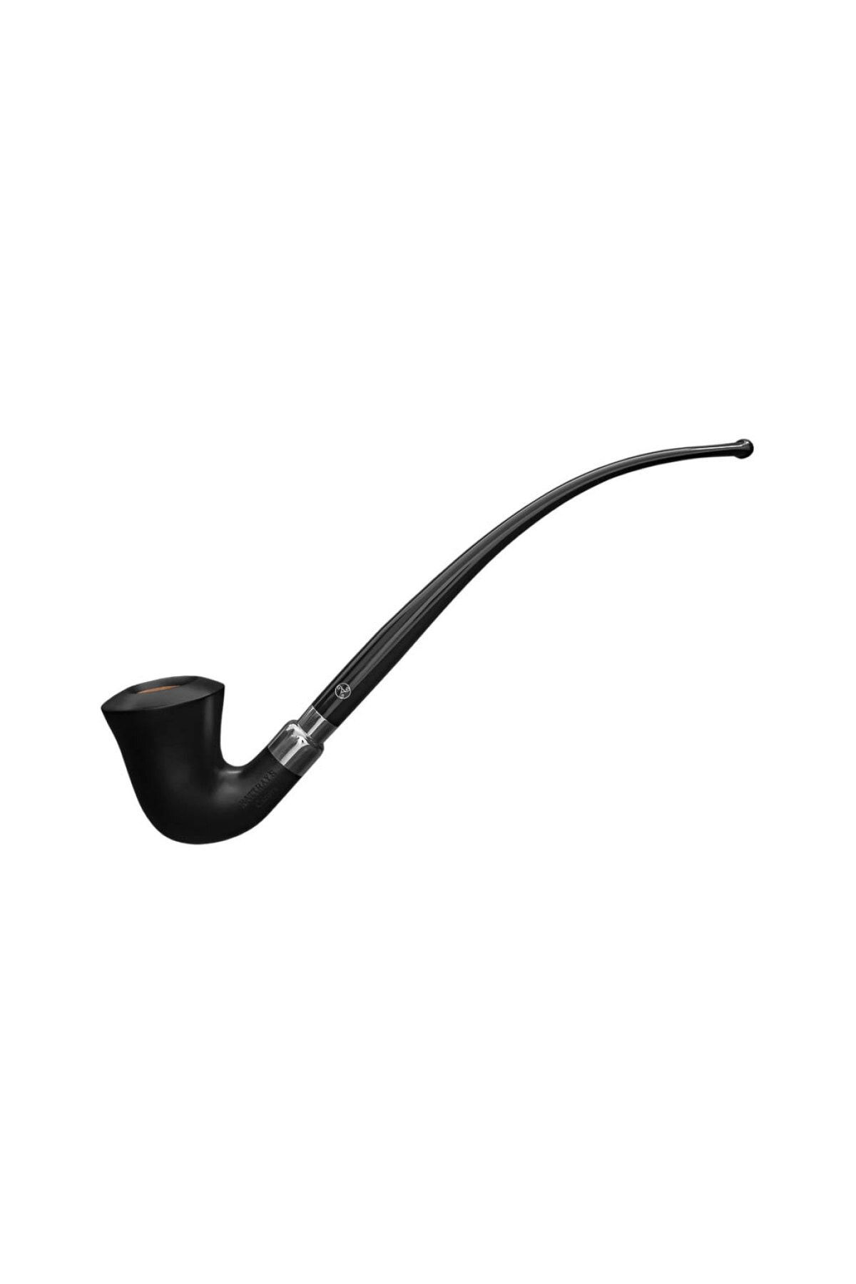Rattray's Carnyx Black 9mm. Filtreli Akrilik Saplı Pipo