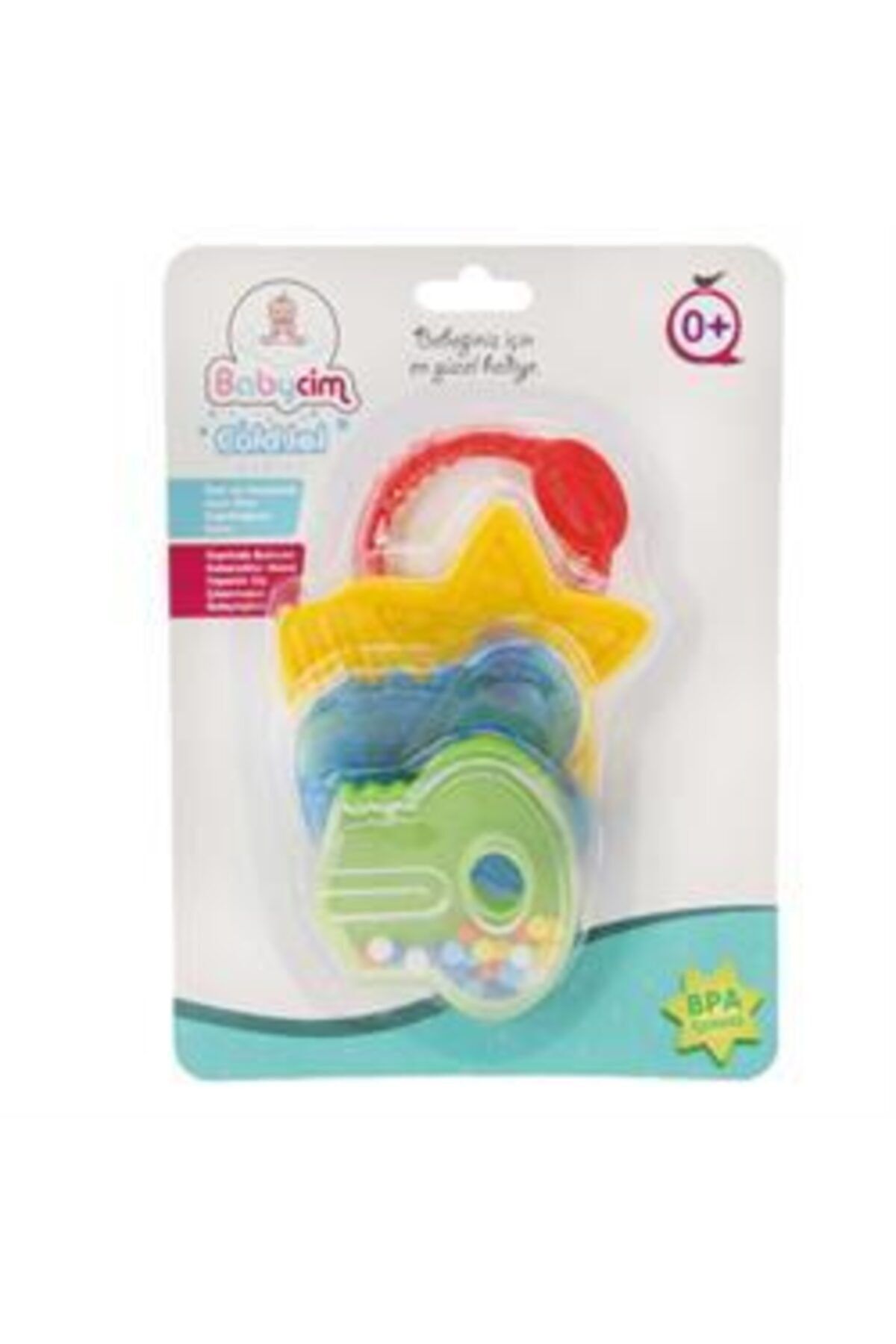 BİRLİK TOYS Çıngıraklı Soğuk Jel Dişlik Seti ( Bebek Diş Kaşıma)