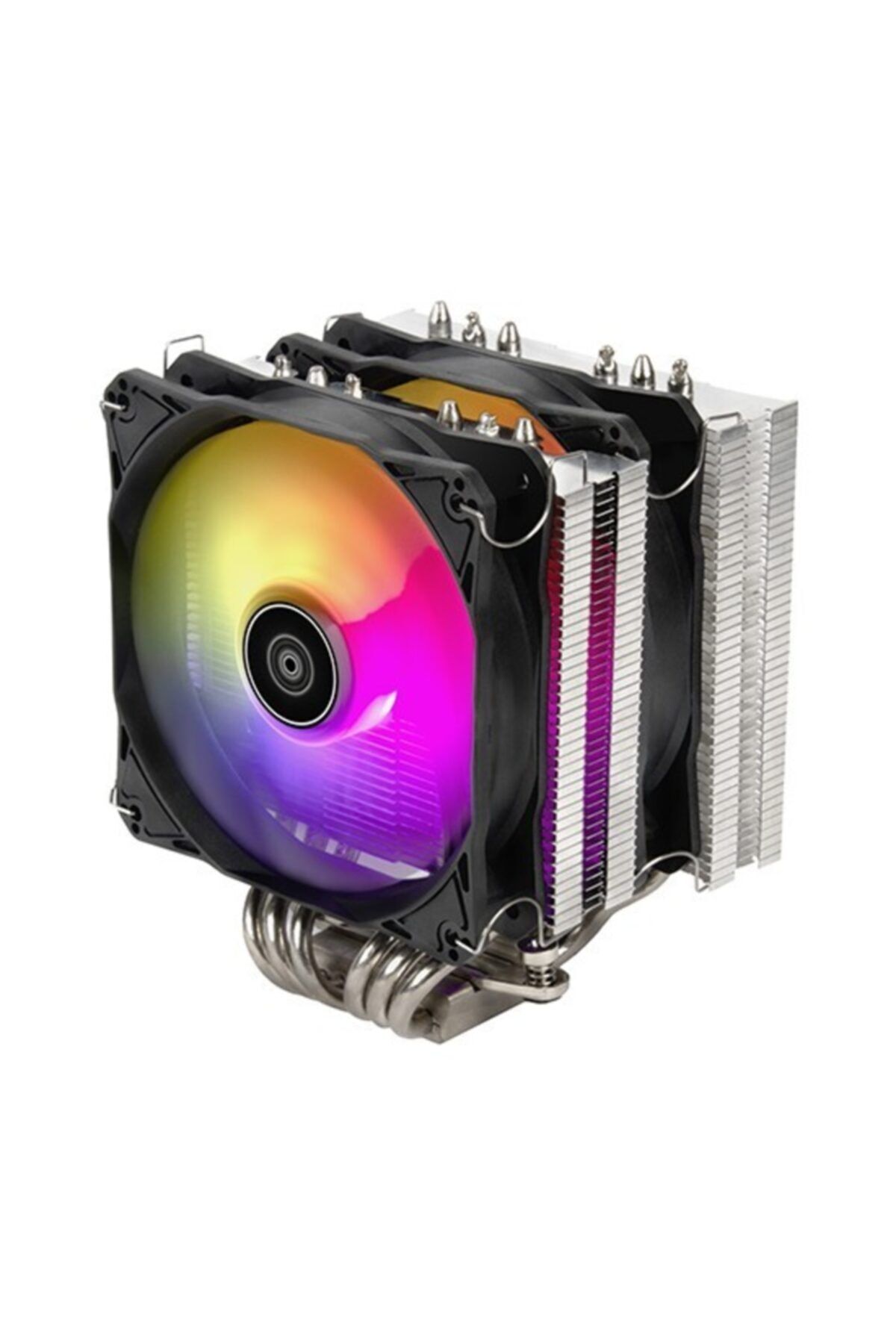 SilverStone Hydrogon D120 Argb 6 Isı Borulu, 2x12cm Argb Işlemci Soğutucu (sst-hyd120-argb)