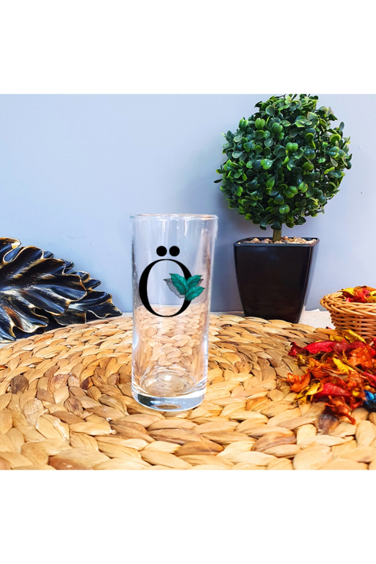 hediyekralı Ö Harfli Rakı Bardağı